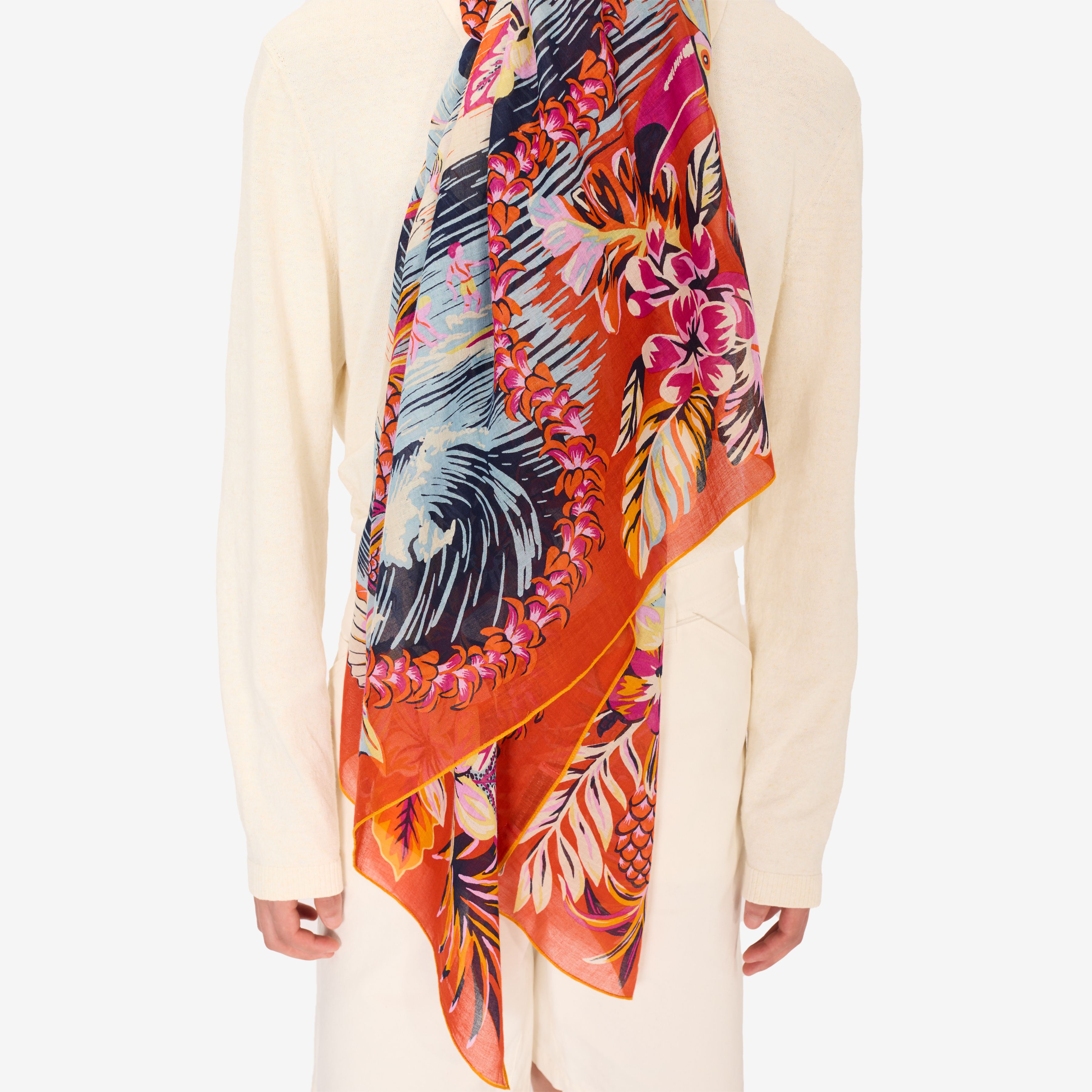 Scarf 100 - Hawai - Orange