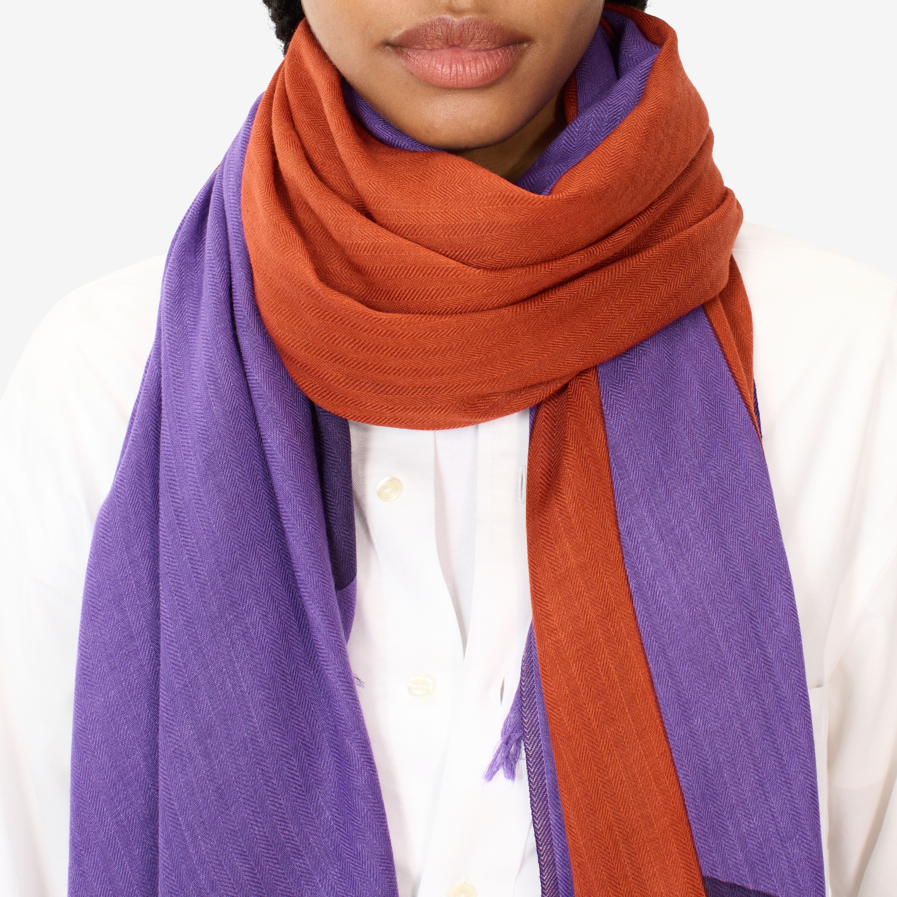 Scarf 100 - Amour - Purple