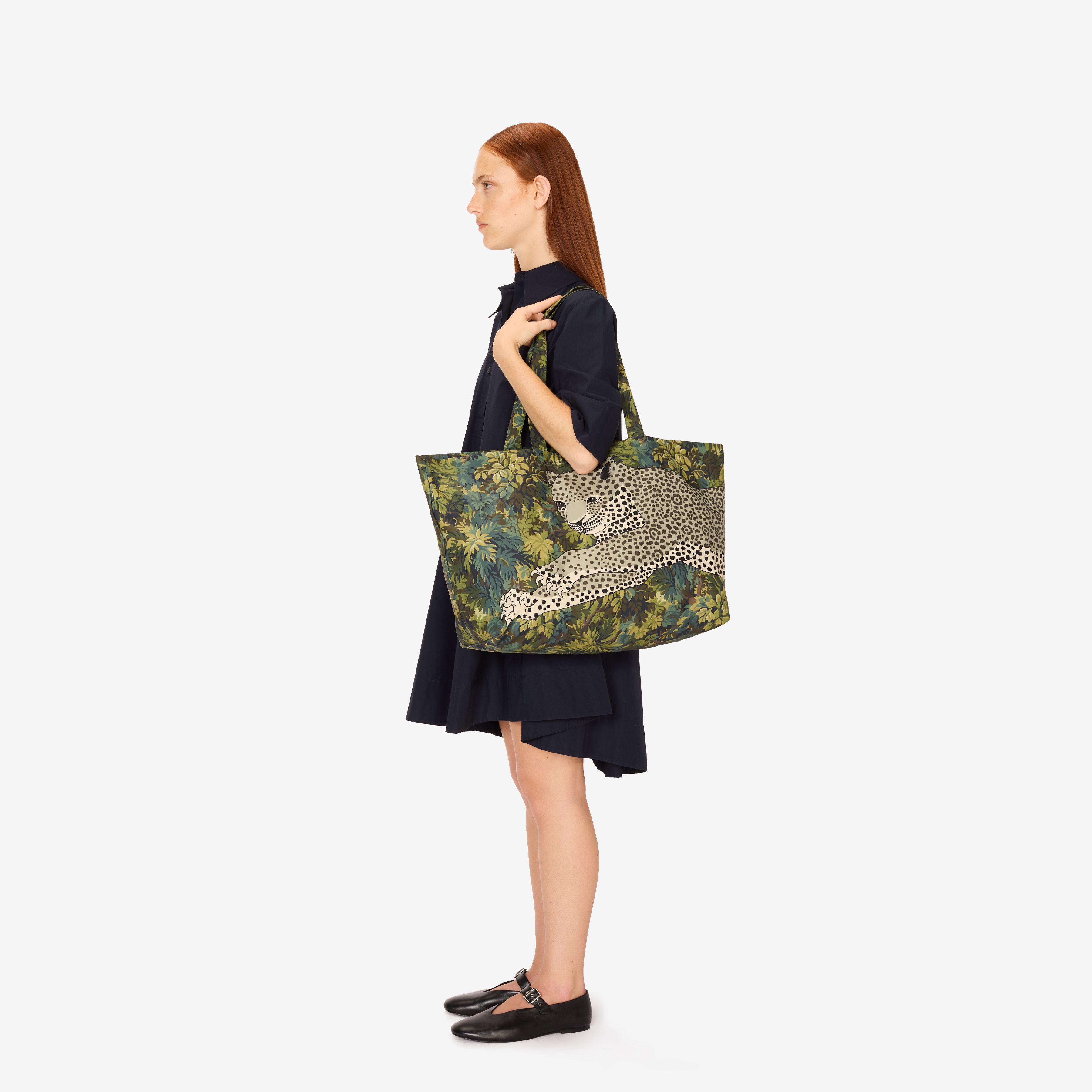 Maxi Shopper Bag - Mike - Khaki