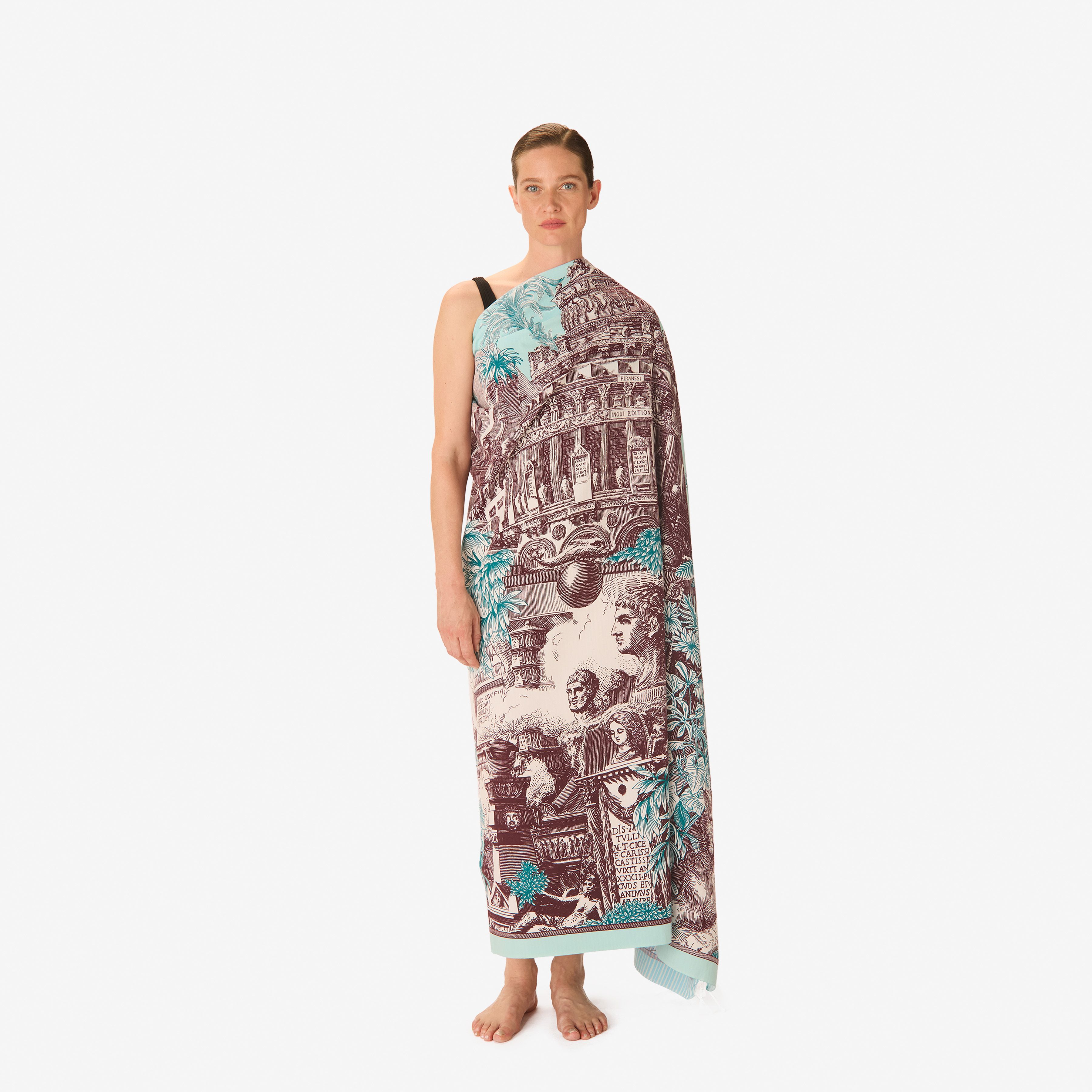 Fouta 140 - Piranesi - Blu Turchese