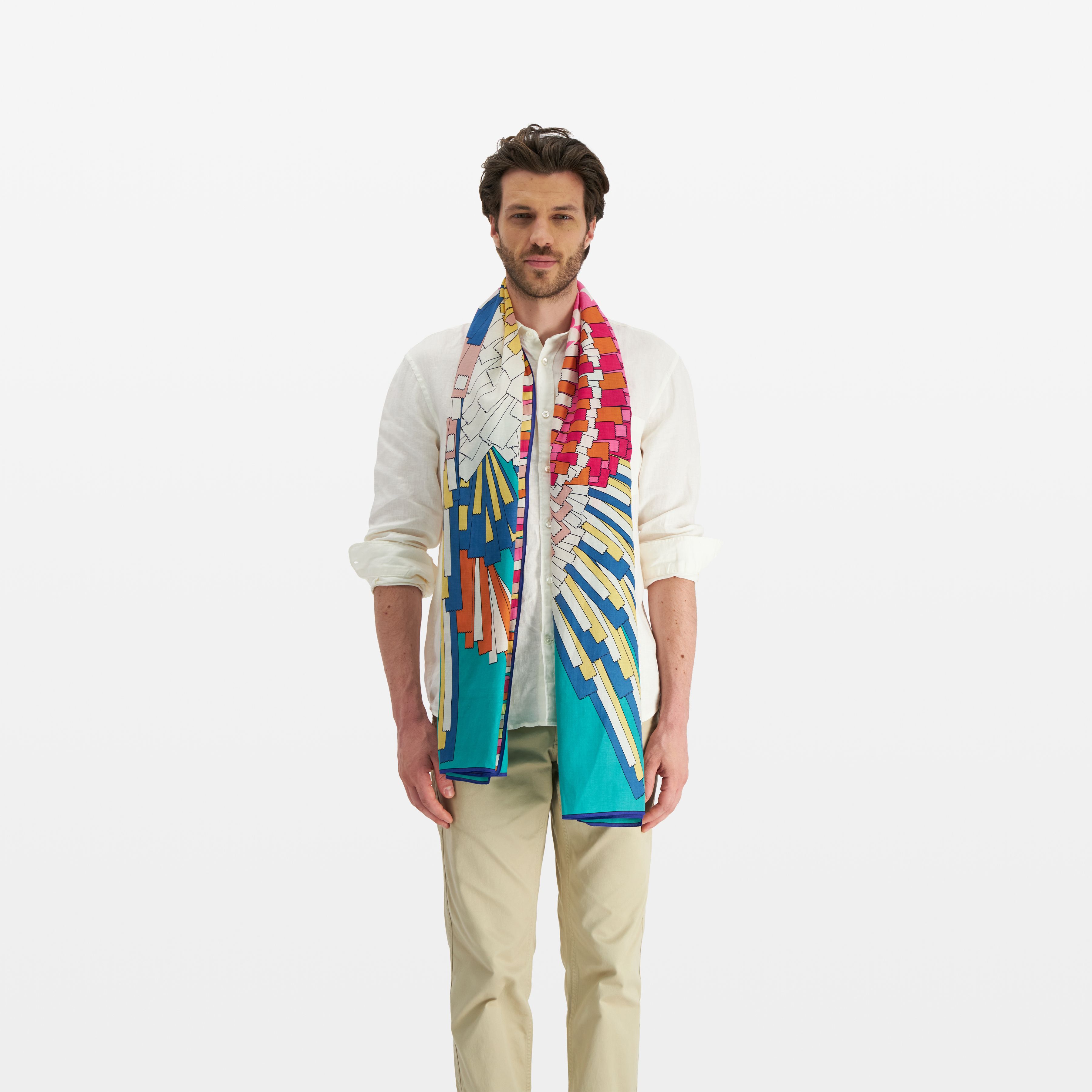 Scarf 100 - Sagi - Emerald