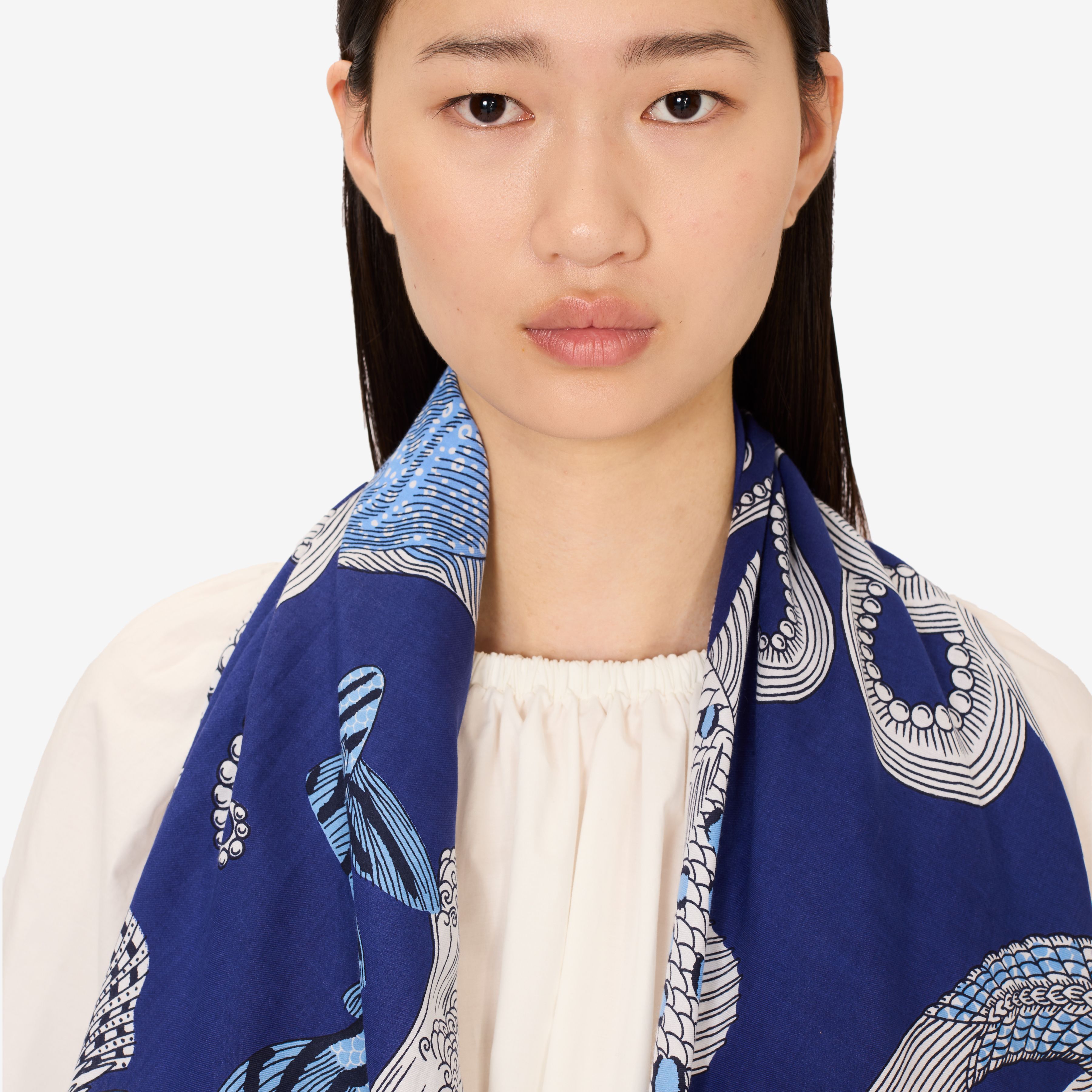Scarf 100 - Poseidon - Blue