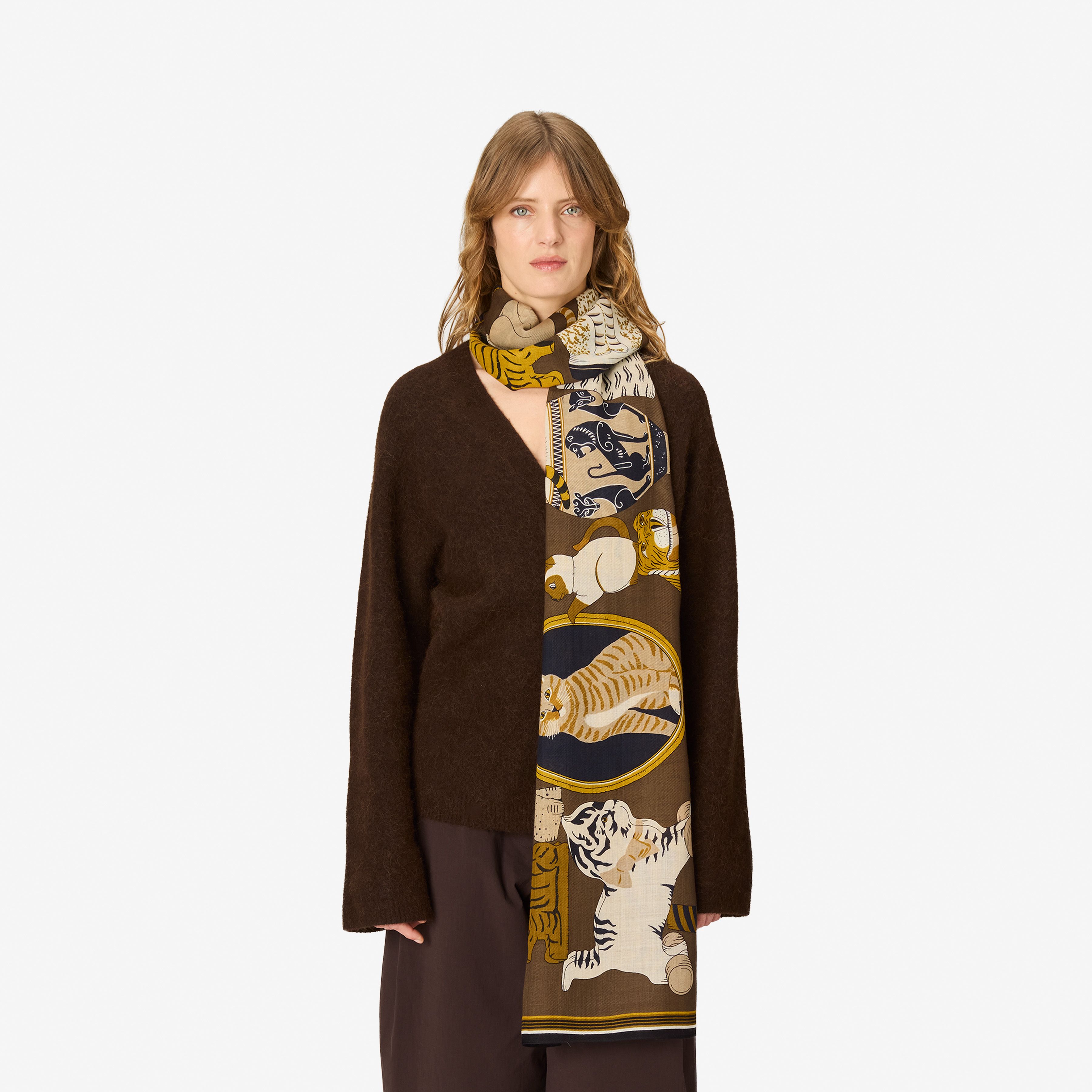 Scarf 70 - Collectionneur - Khaki
