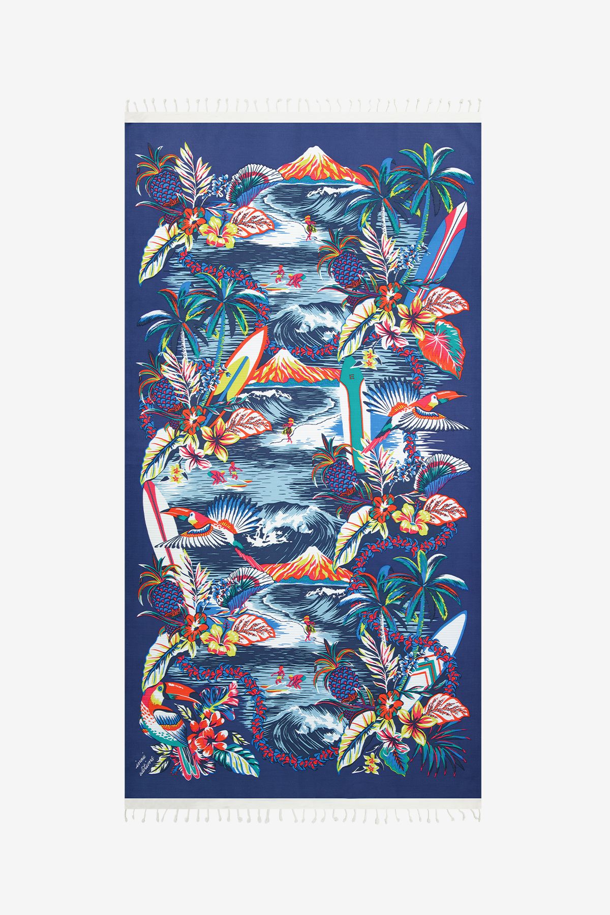 Toalla Fouta 100 - Hawai - Azul