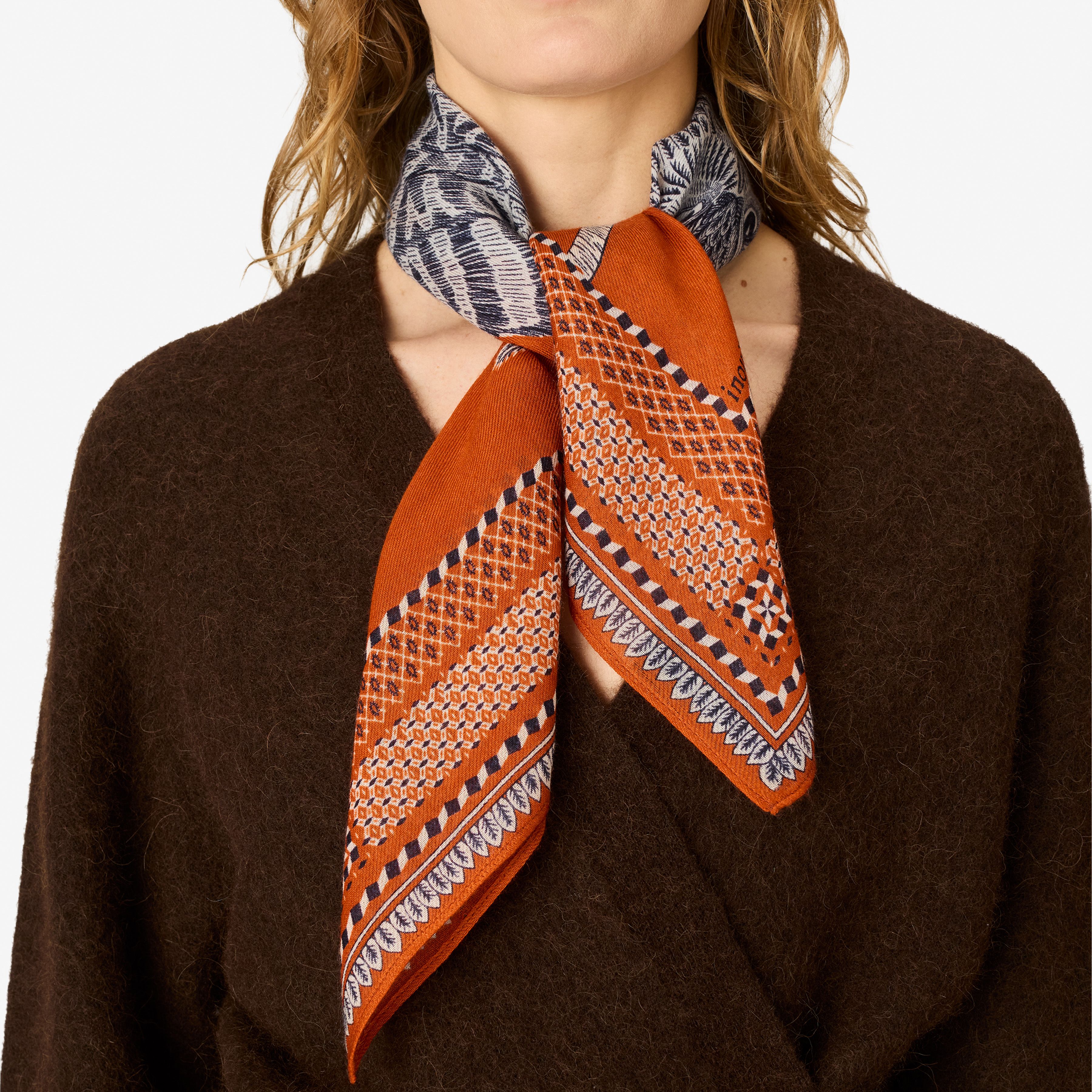 Square 70- Chouette - Terracotta