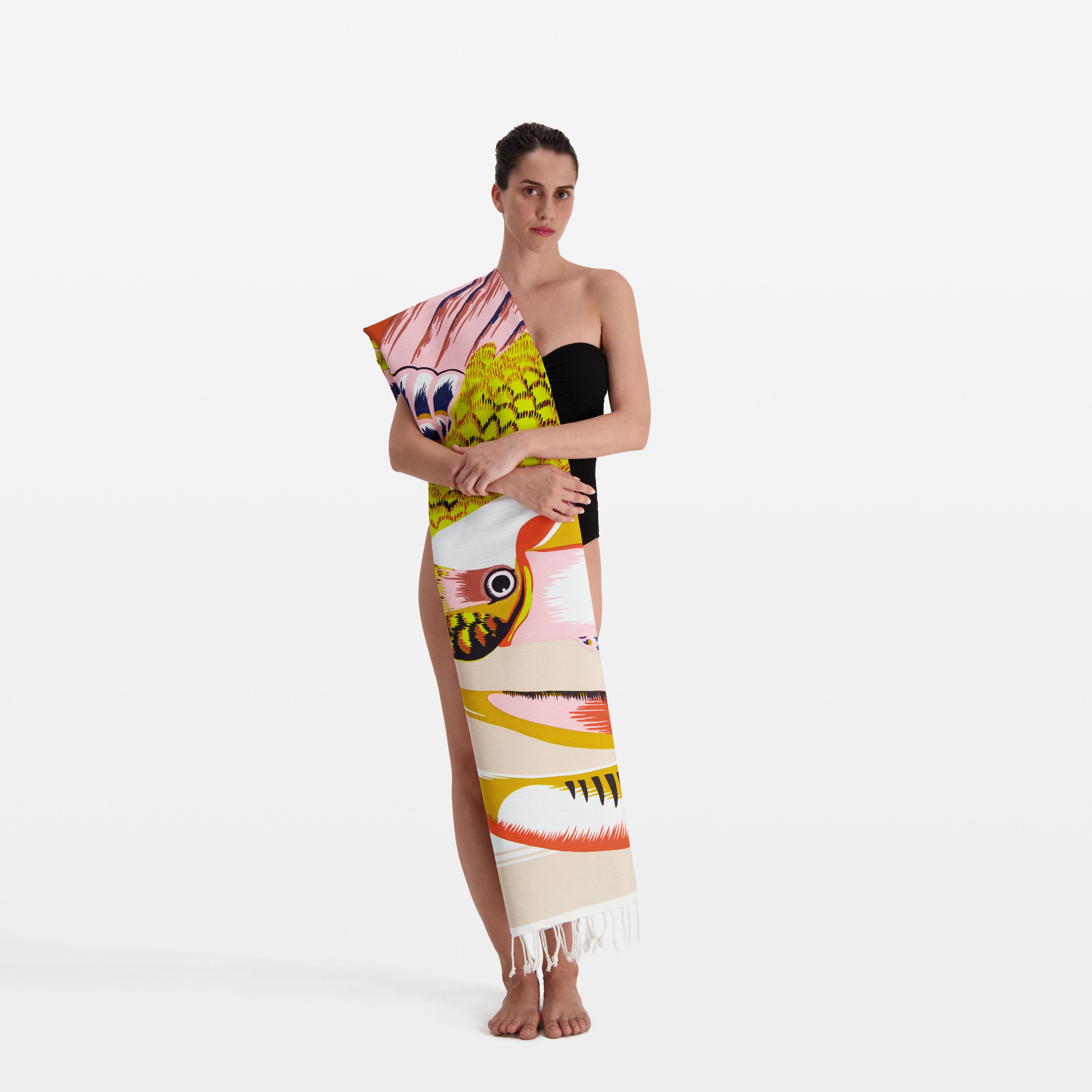 Fouta Towel 100 - Toucan - Nude
