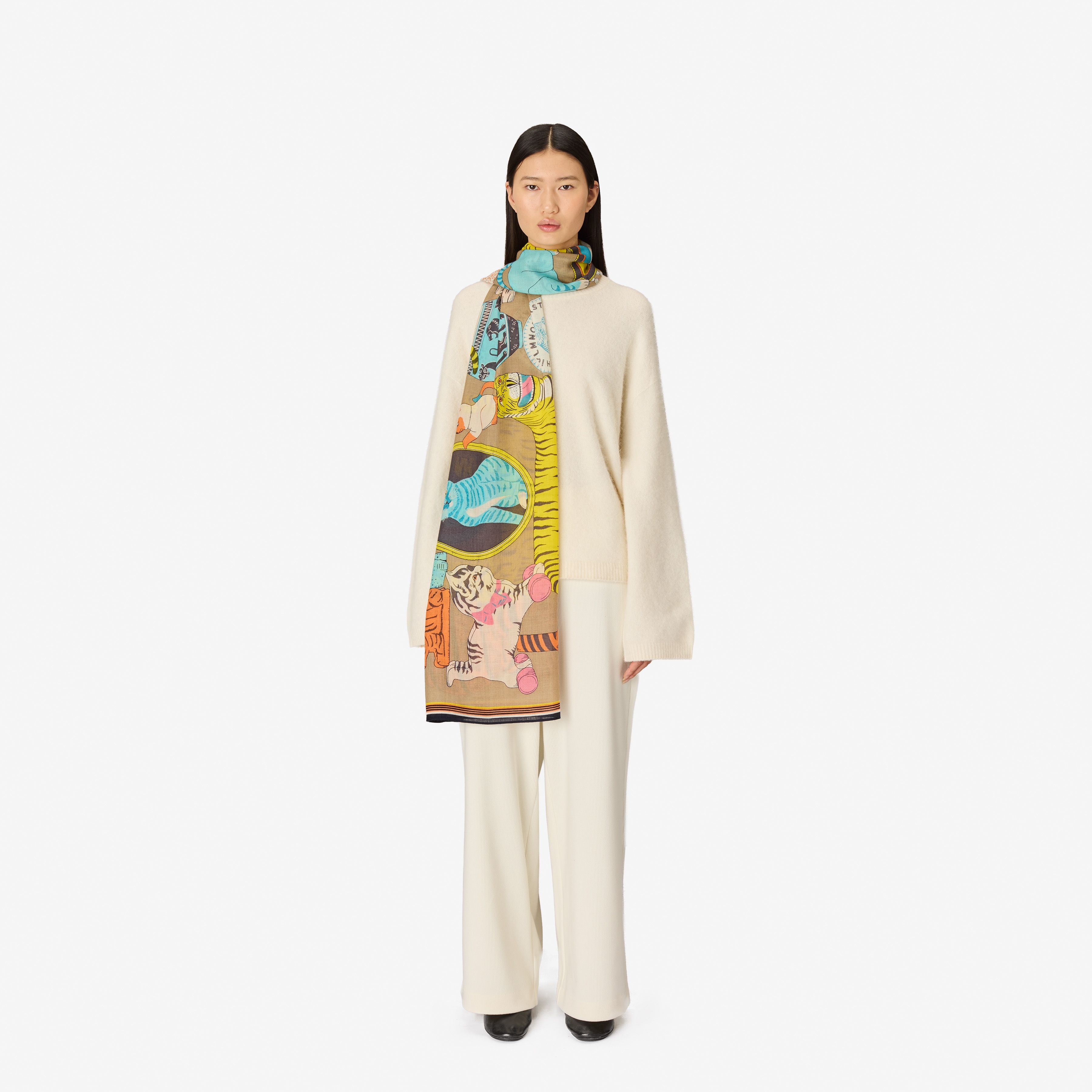 Bufanda 70 - Collectionneur - Pastel