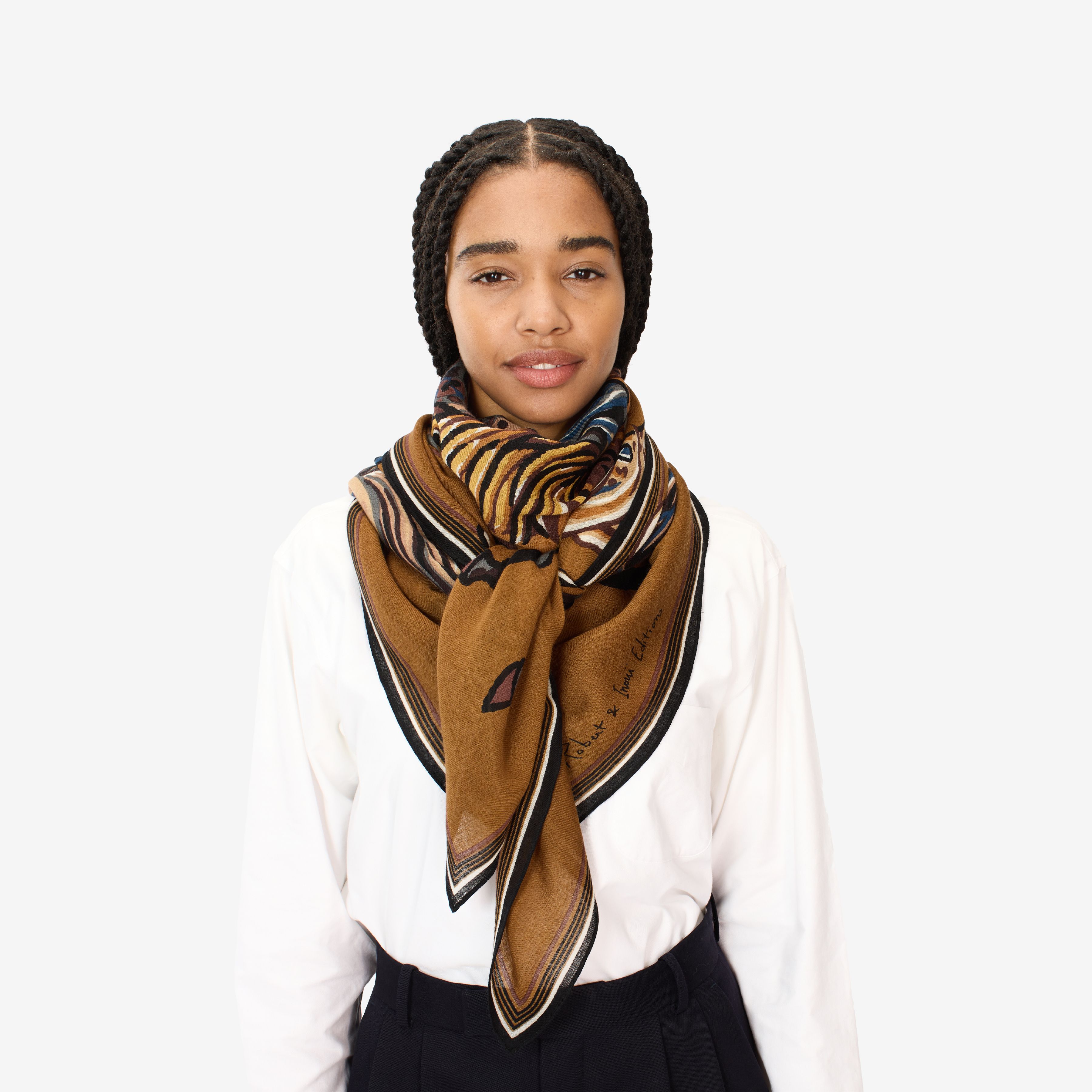 Square 130 - Western - Brown