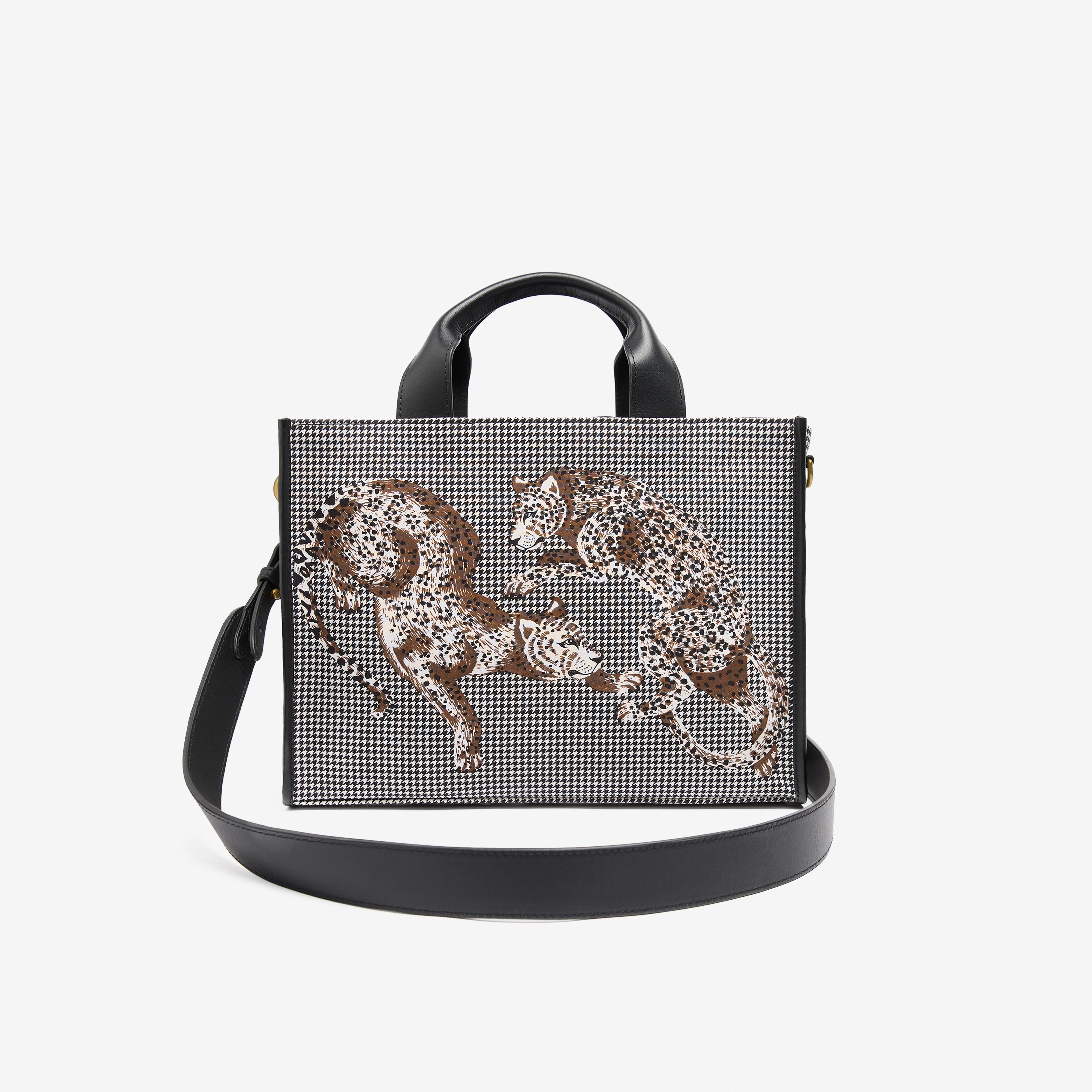 Nomade Bag - Jorgen Houndstooth - Black