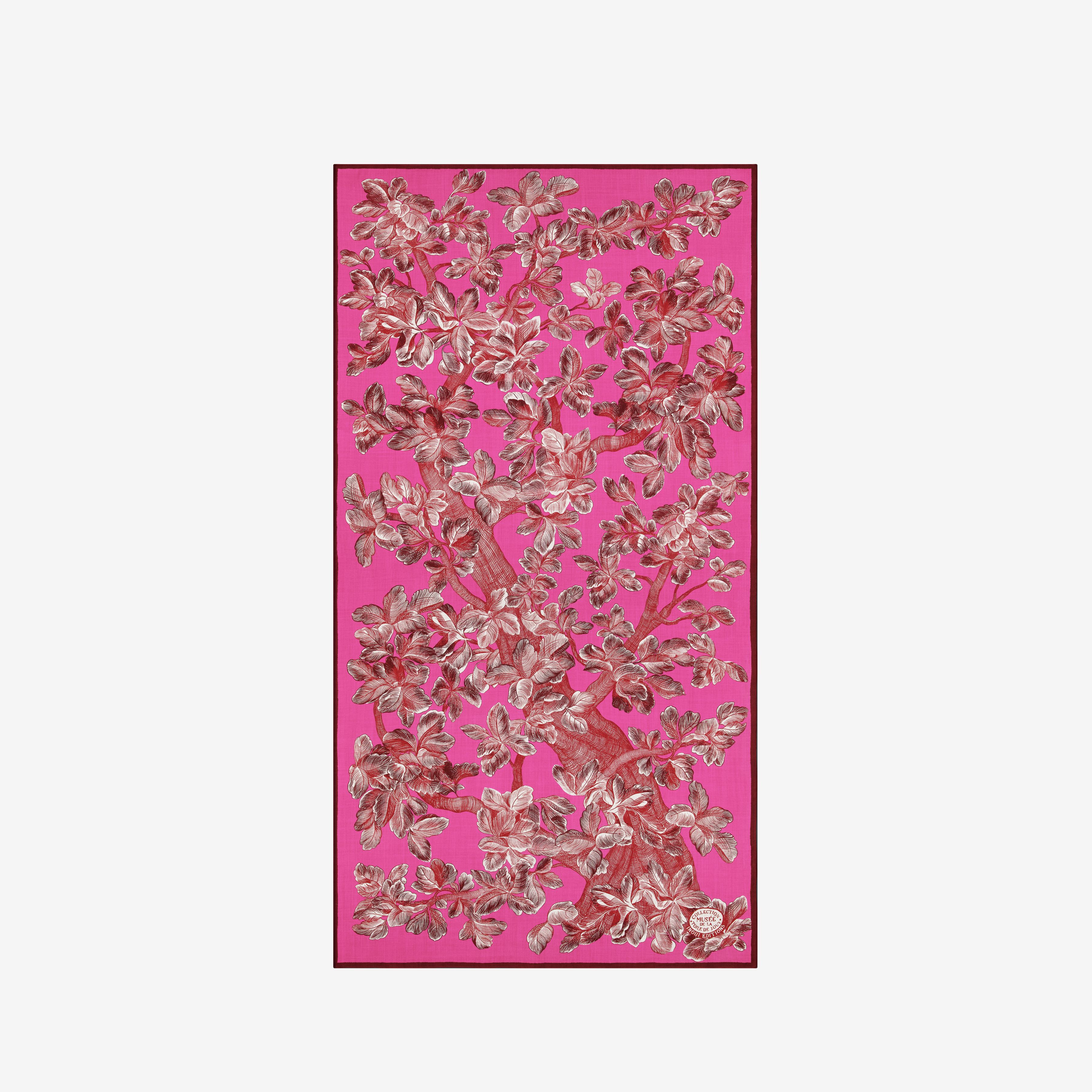 Scarf 100 - Arboris - Fuchsia