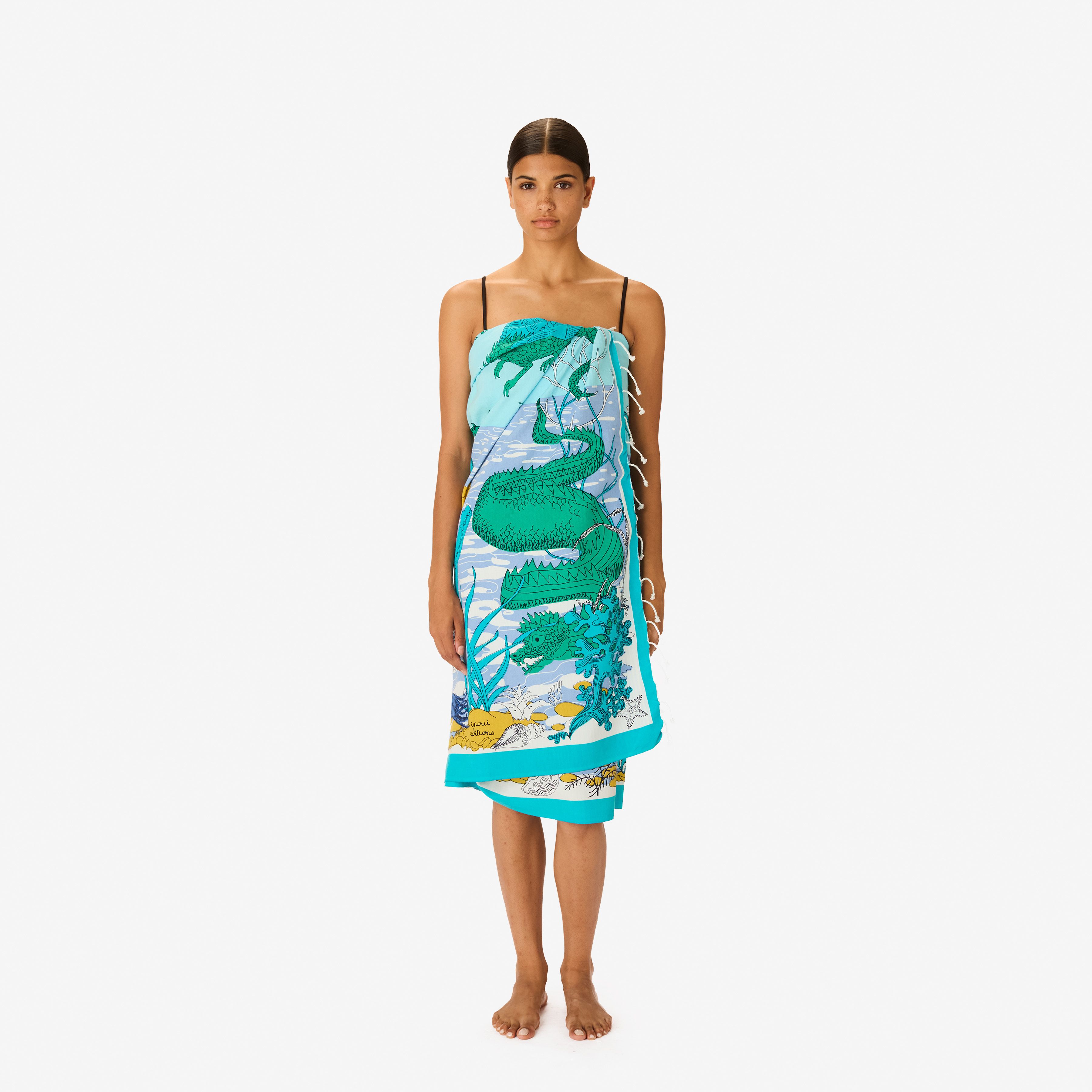 Toalla Fouta 100 - Fantastique - Esmeralda