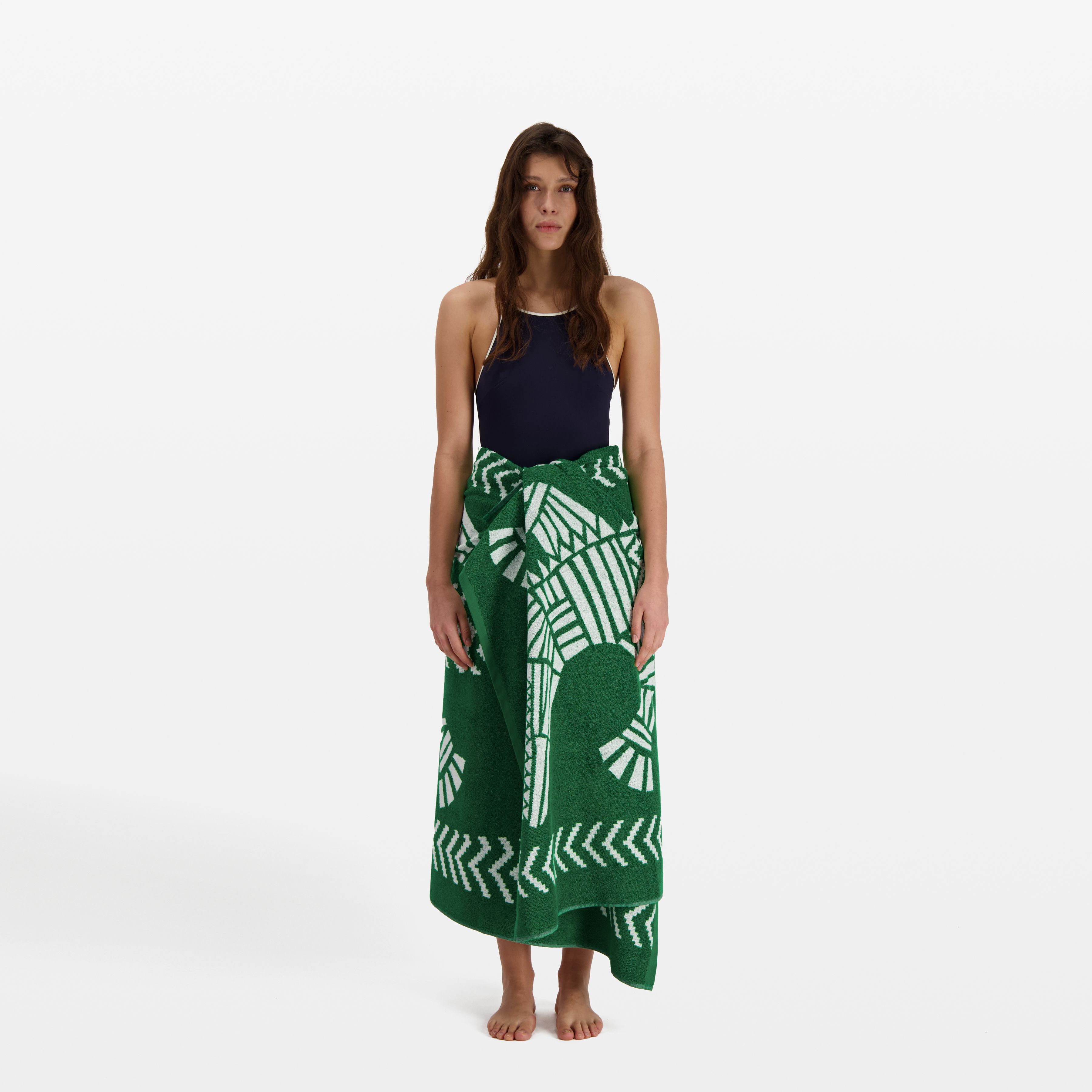 Beach Towel - Attila - Emerald
