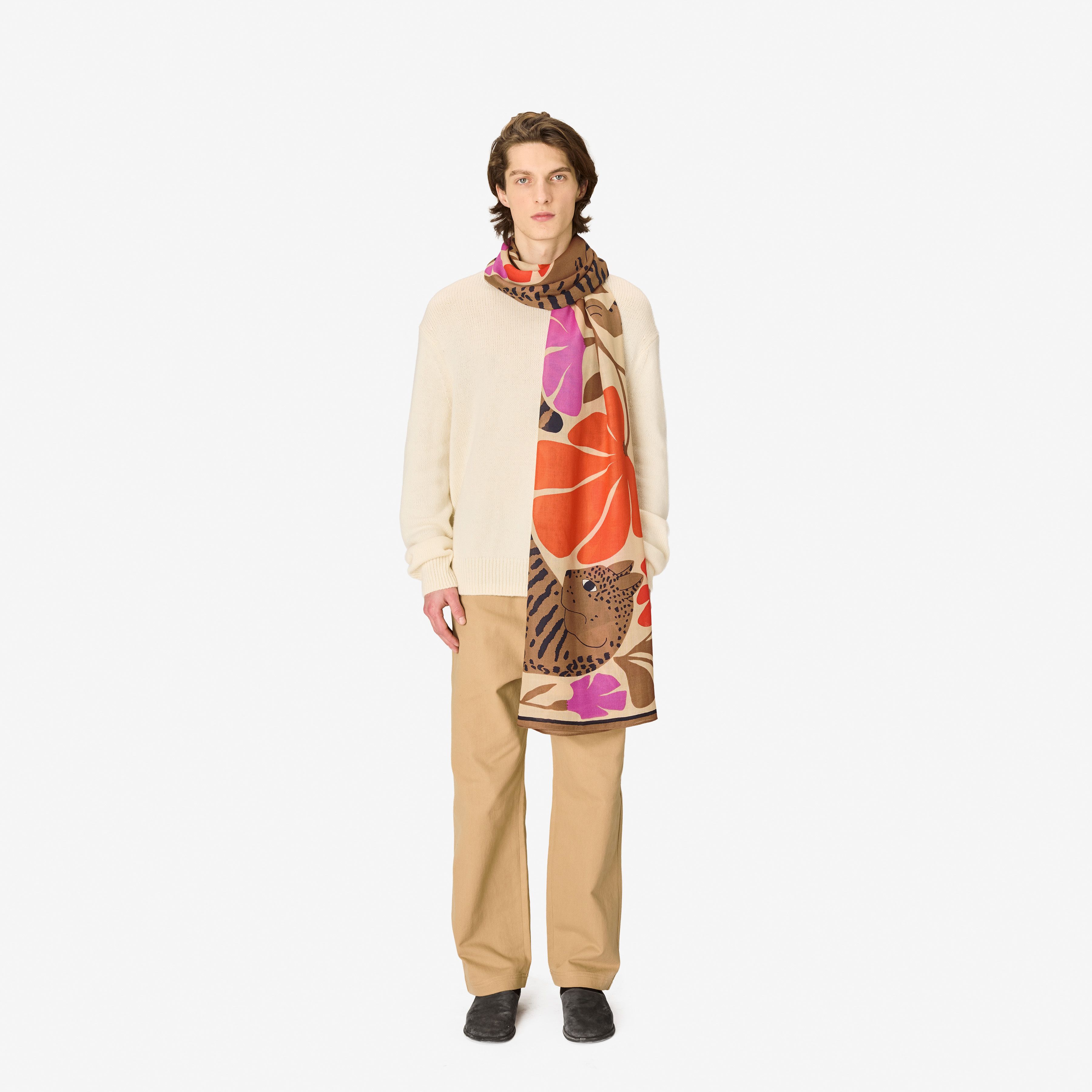 Scarf 100 - Panteo - Pink