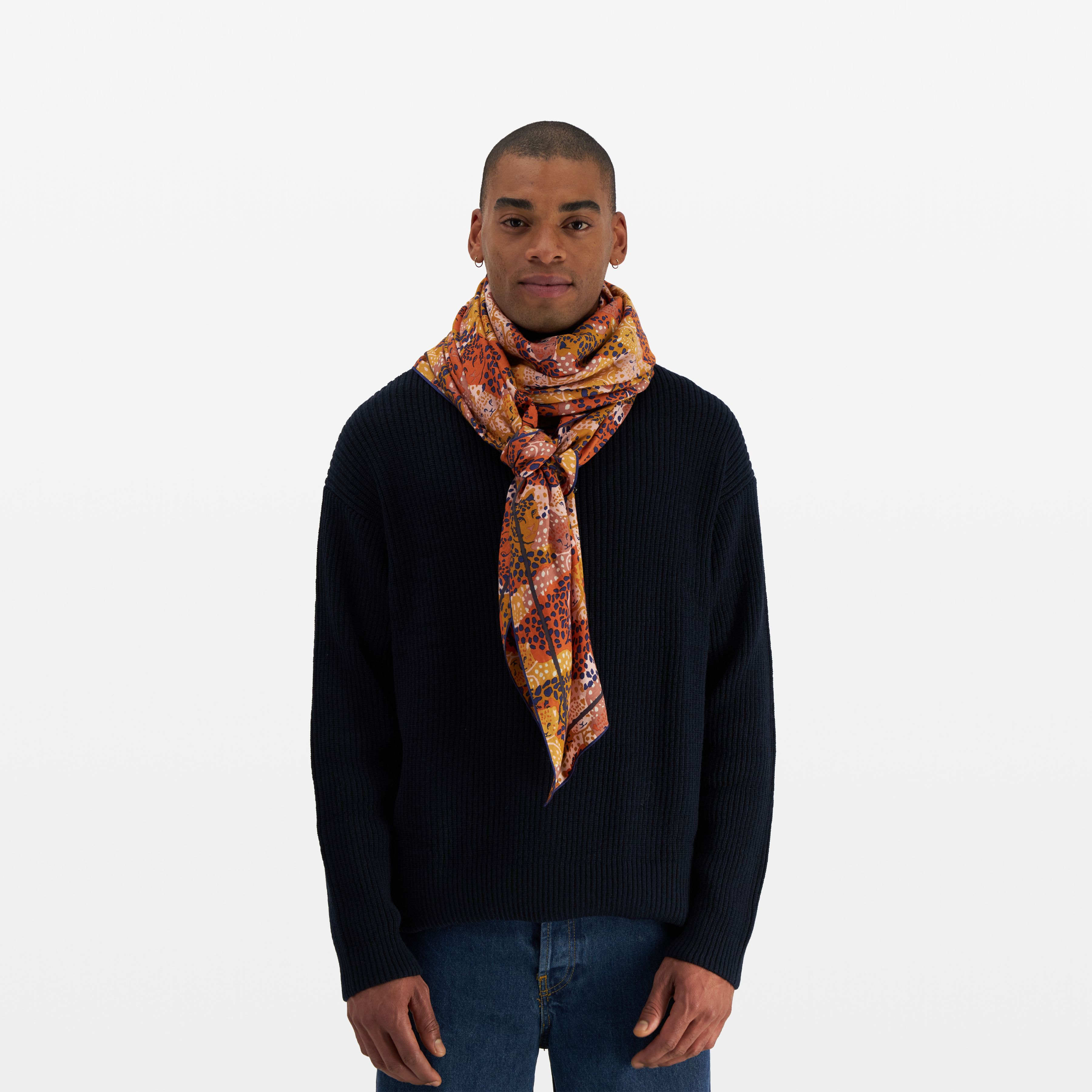 Scarf 100 - Tetris - Orange