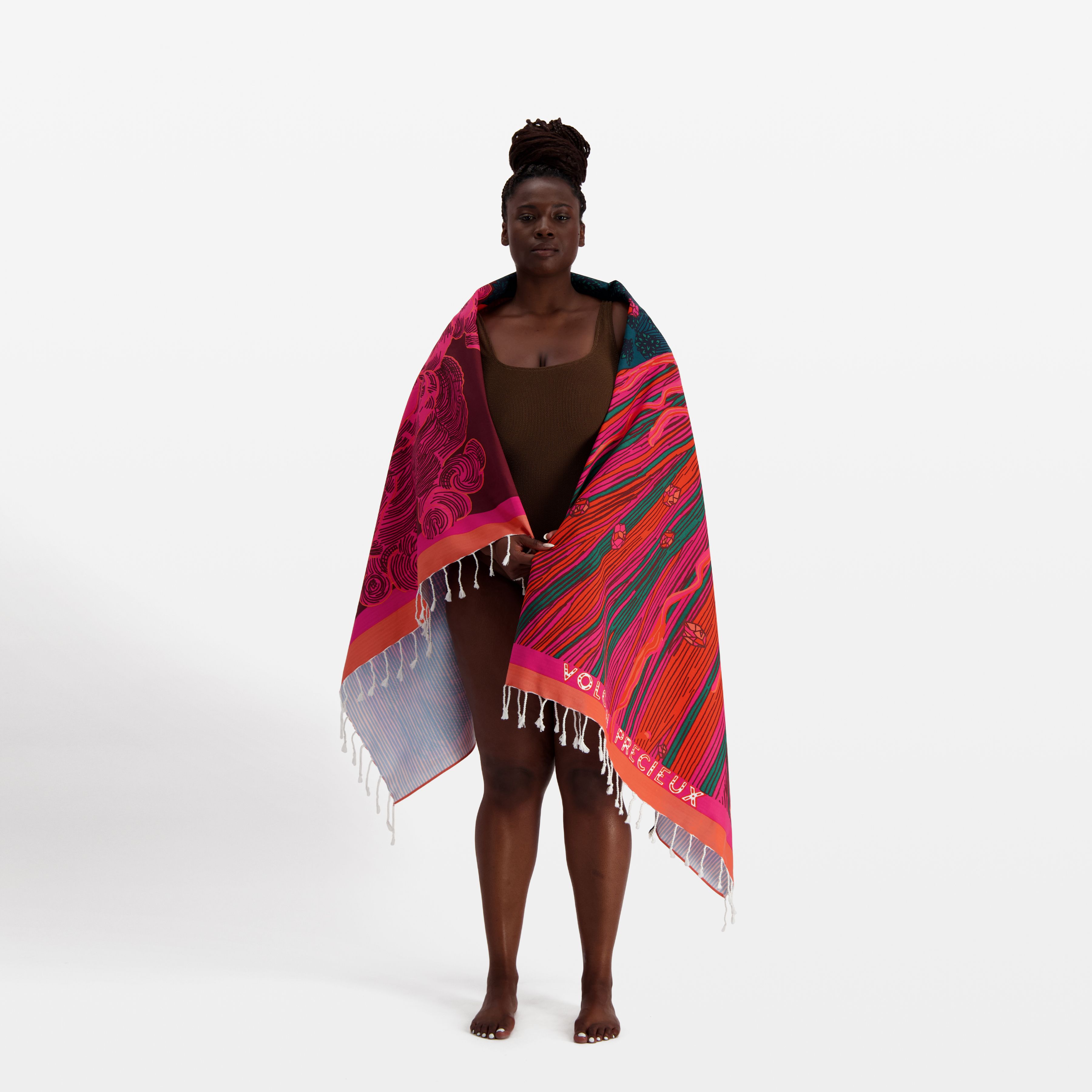 Toalla Fouta 100 - Stromboli - Rosa