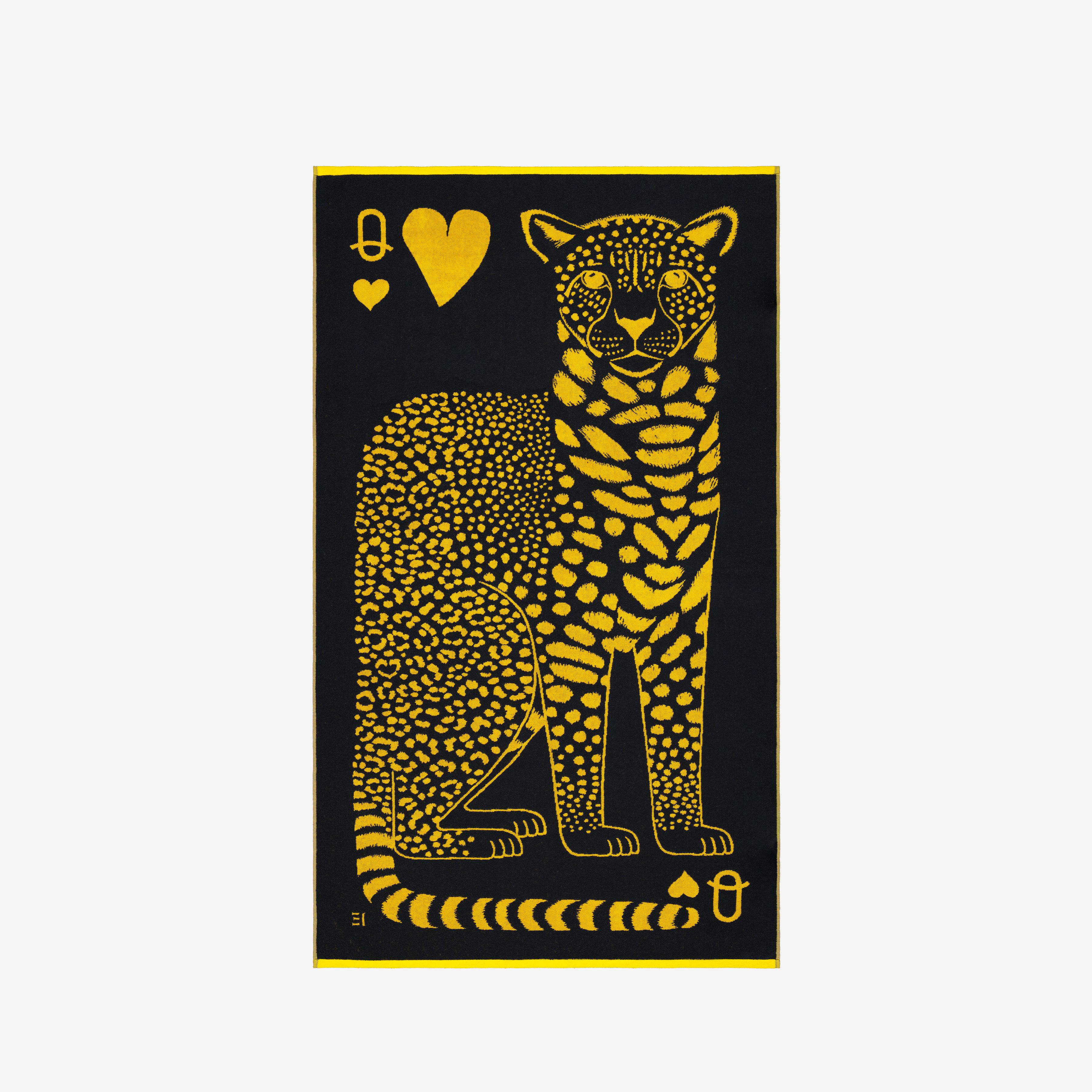 Strandtuch - Queen - Safran