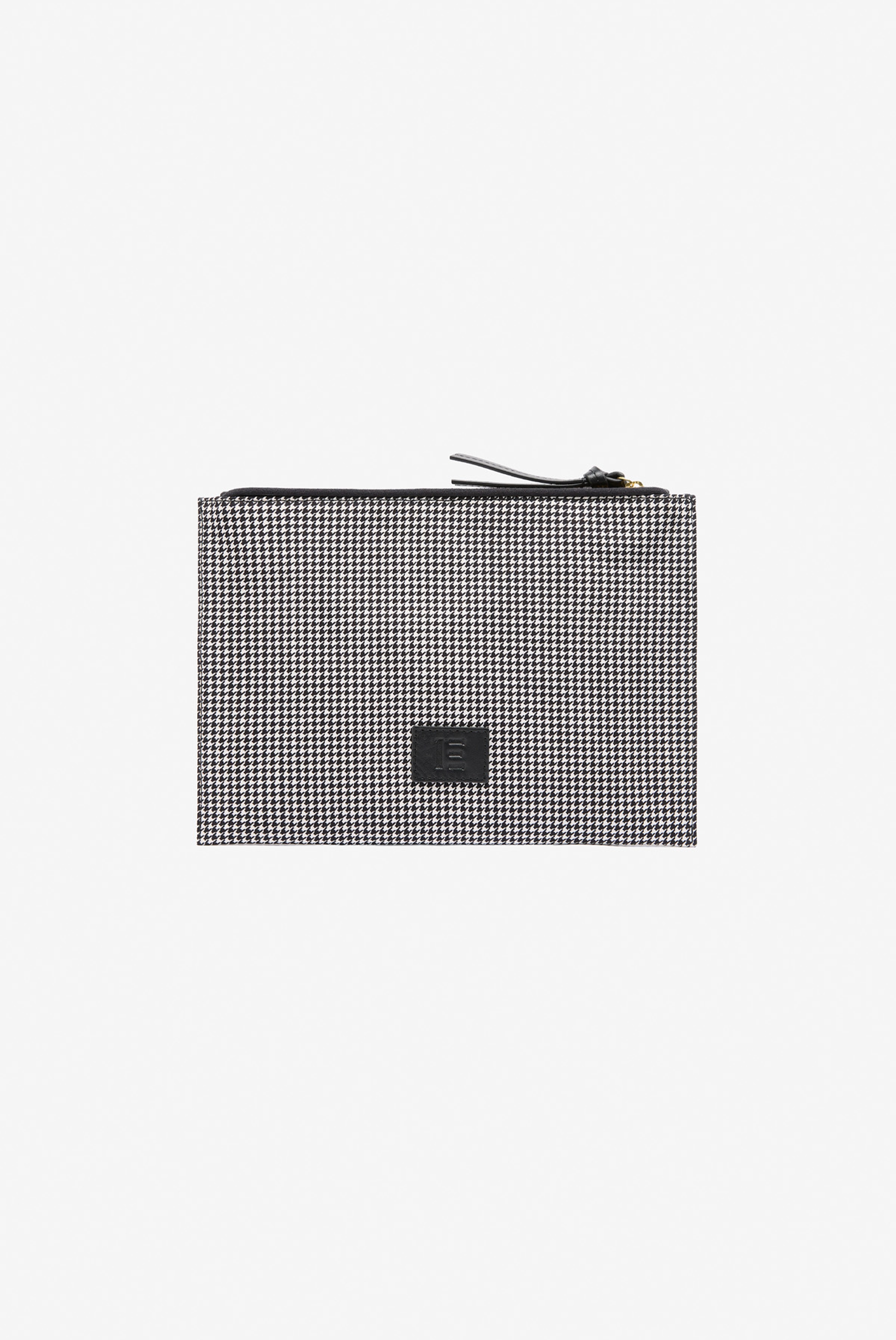 Pouch - Jorgen Houndstooth - Black