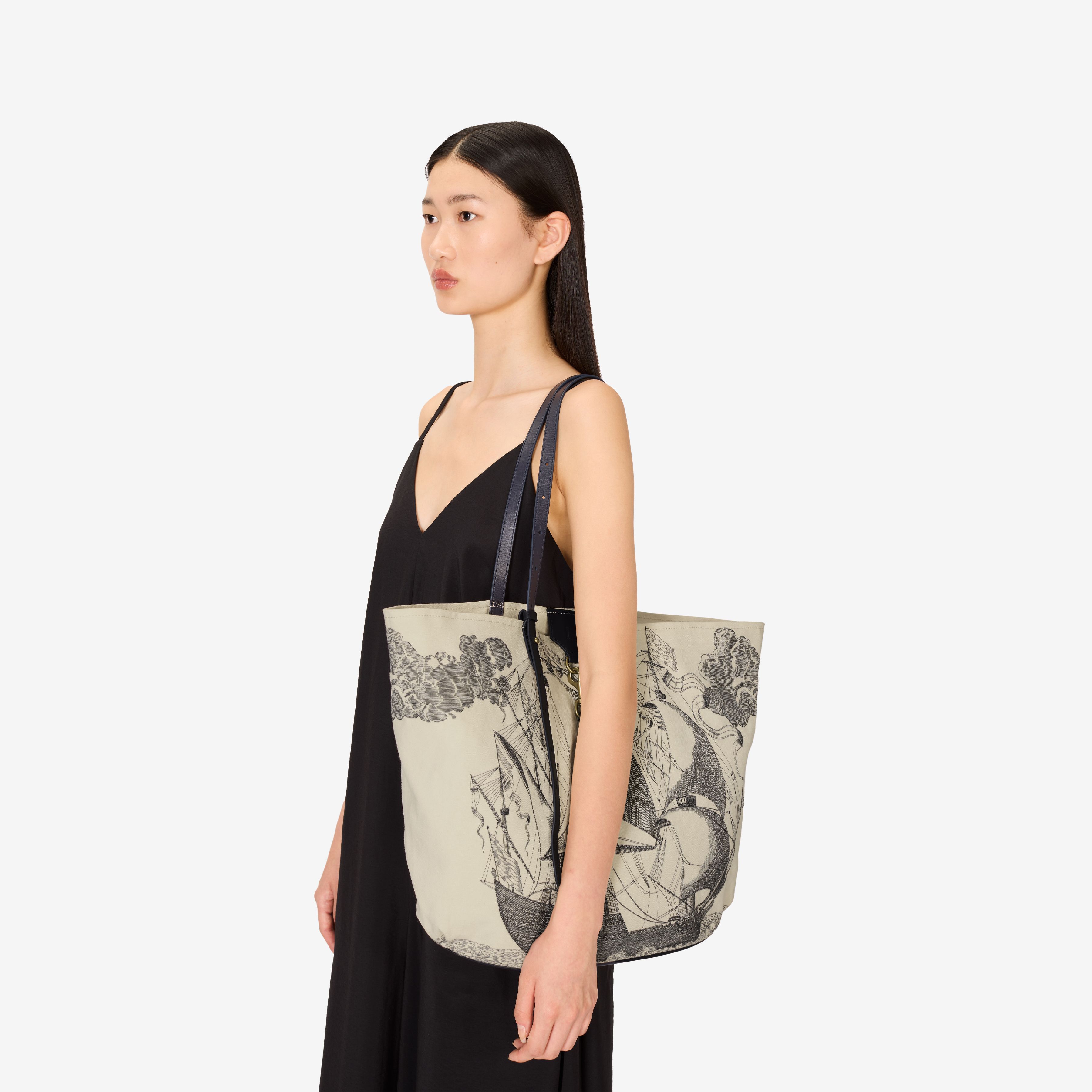 Soft Shopping Bag - Des Rives Et Des Reves - Night