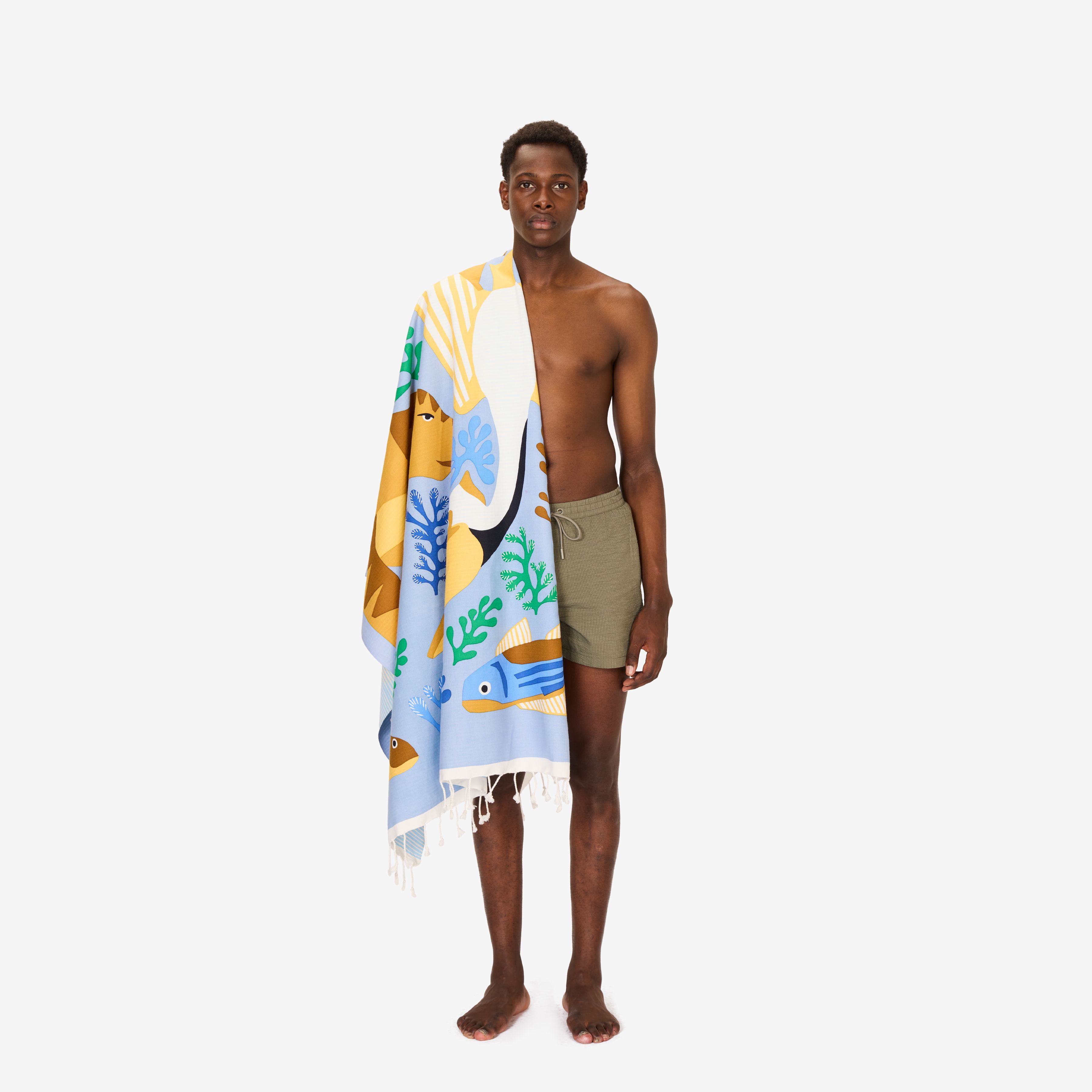 Fouta Towel 100 - Splash - Pastel