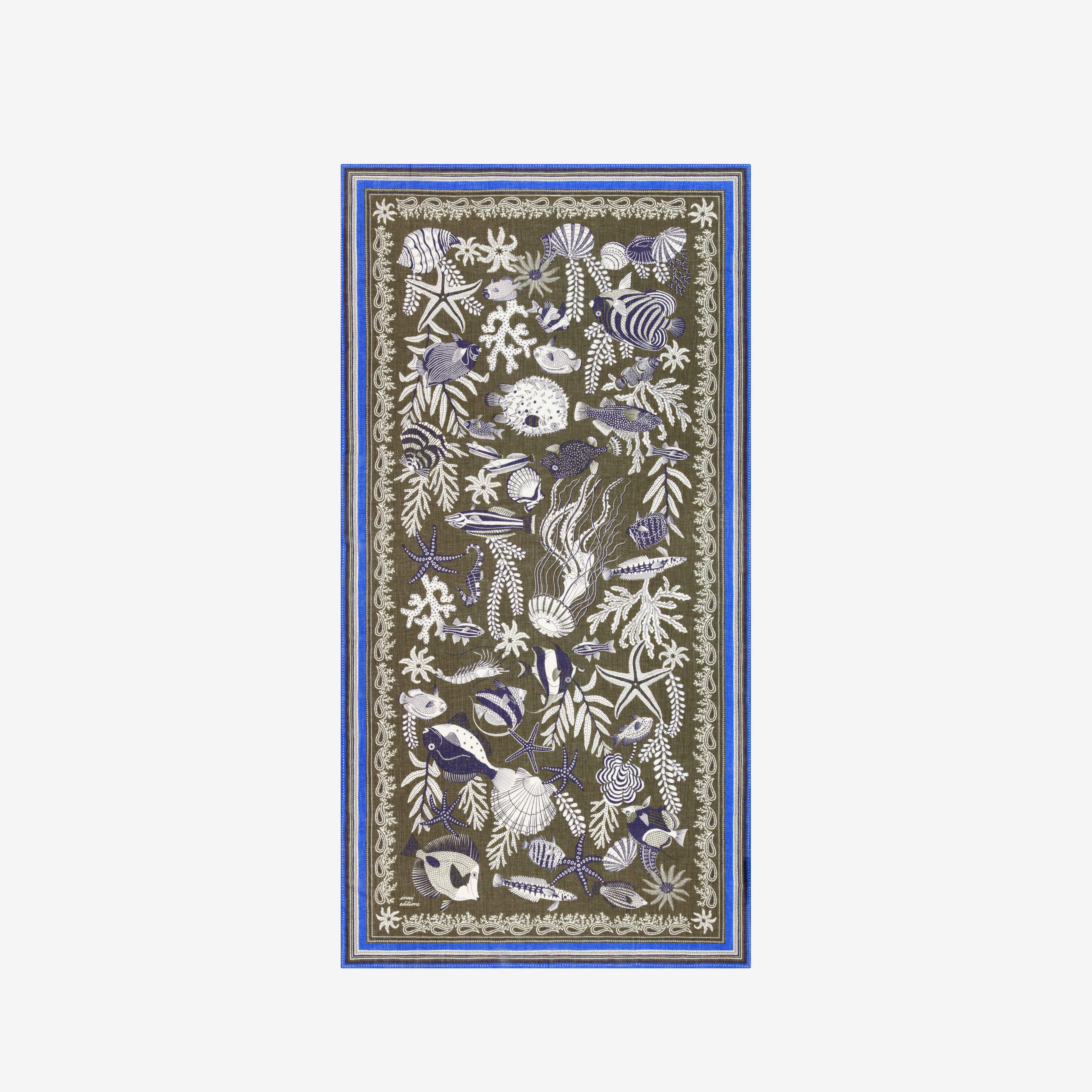 Écharpe 100 - Neptune - kaki