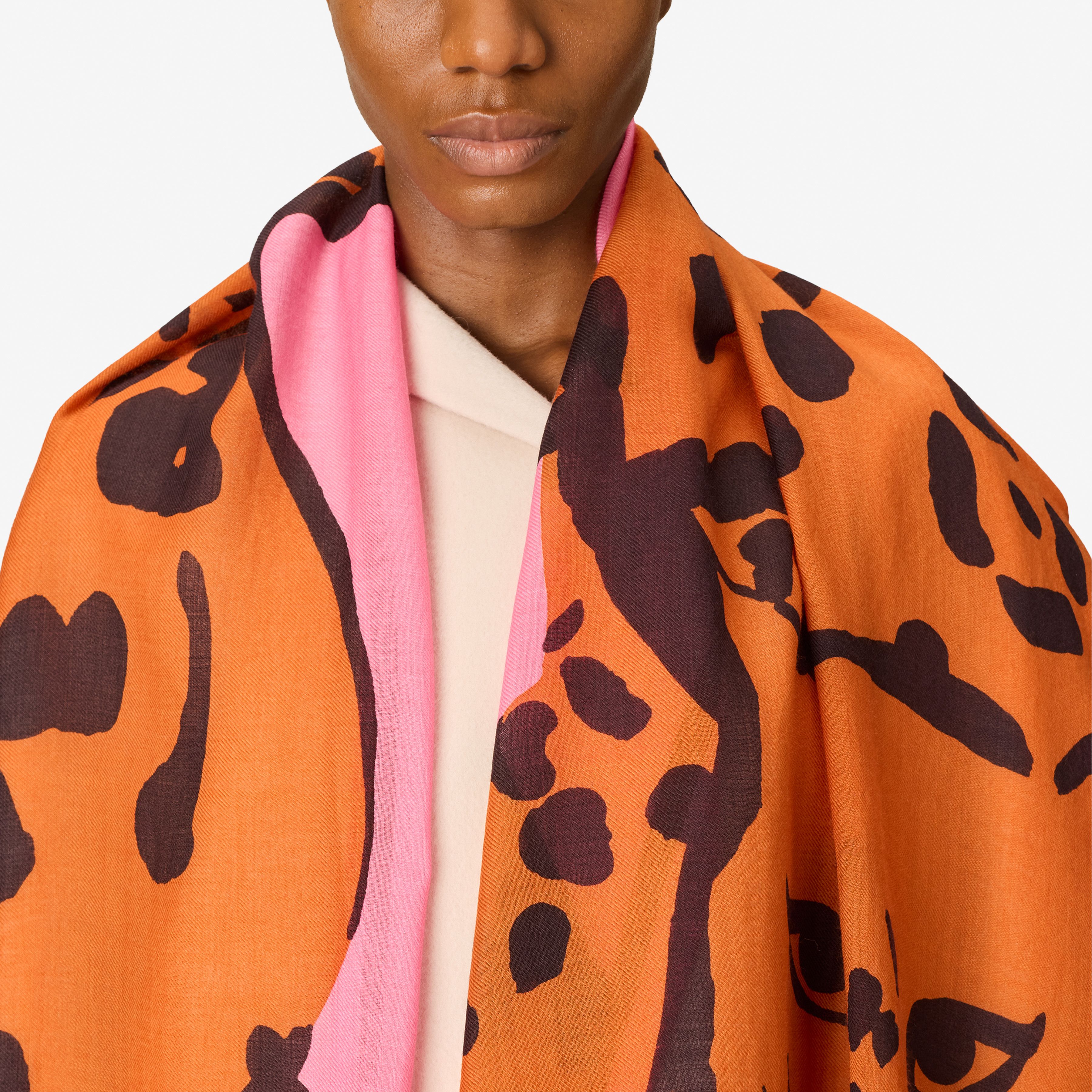 Scarf 70 - Felino - Pink