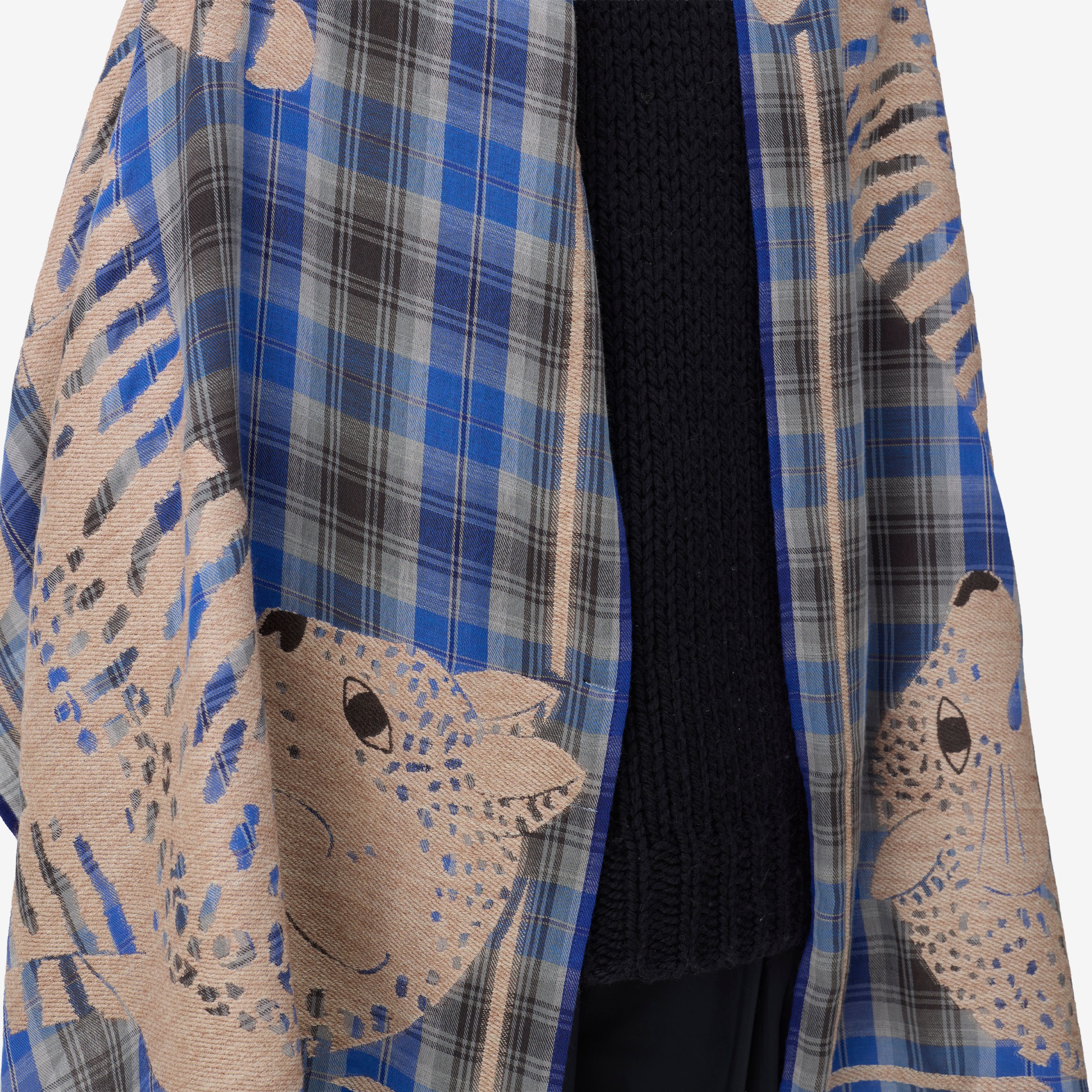 Scarf 70 - 3d - Panteo - Blue