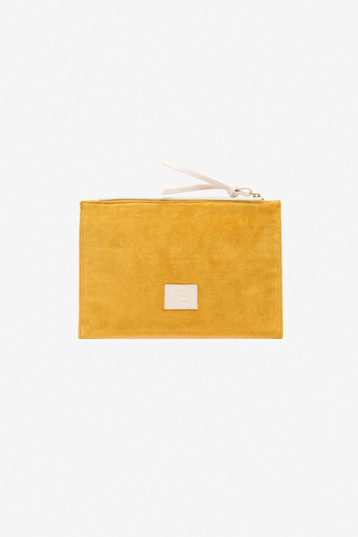 Embroidered Pouch - Le Joaillier - Natural