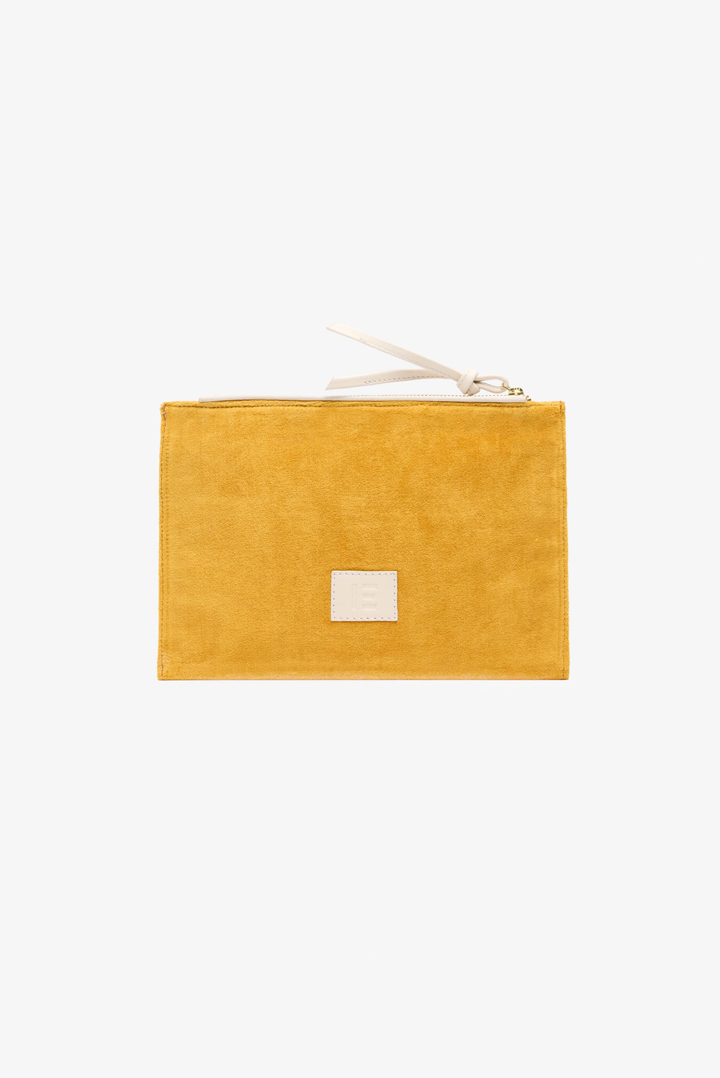 Embroidered Pouch - Le Joaillier - Natural