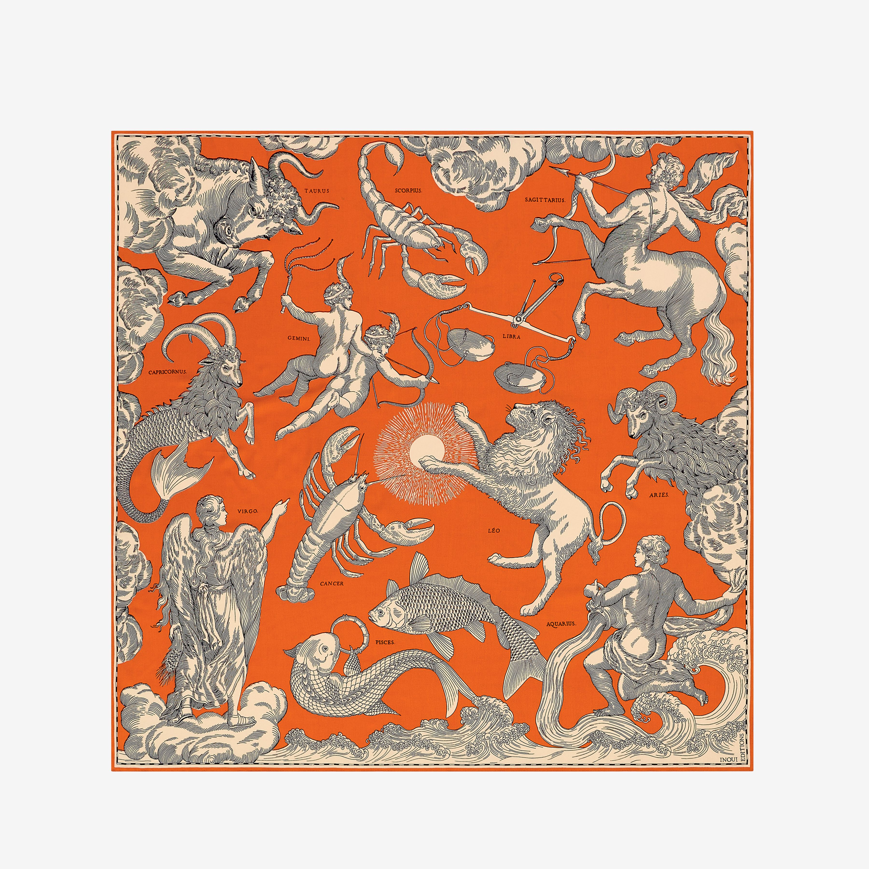 Square 130 - Astrologie - Orange