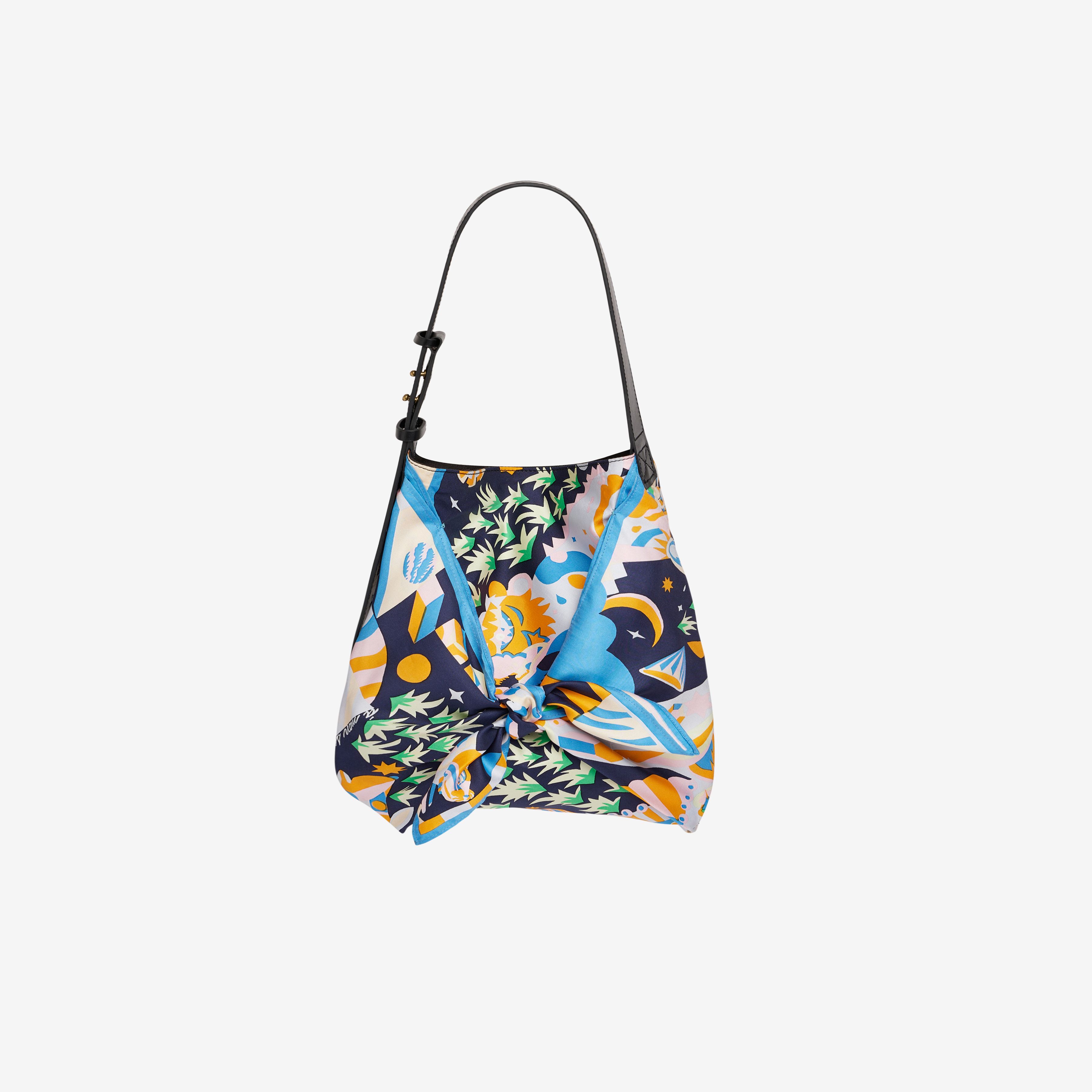 Scarf Bag S - Licorne - Navy