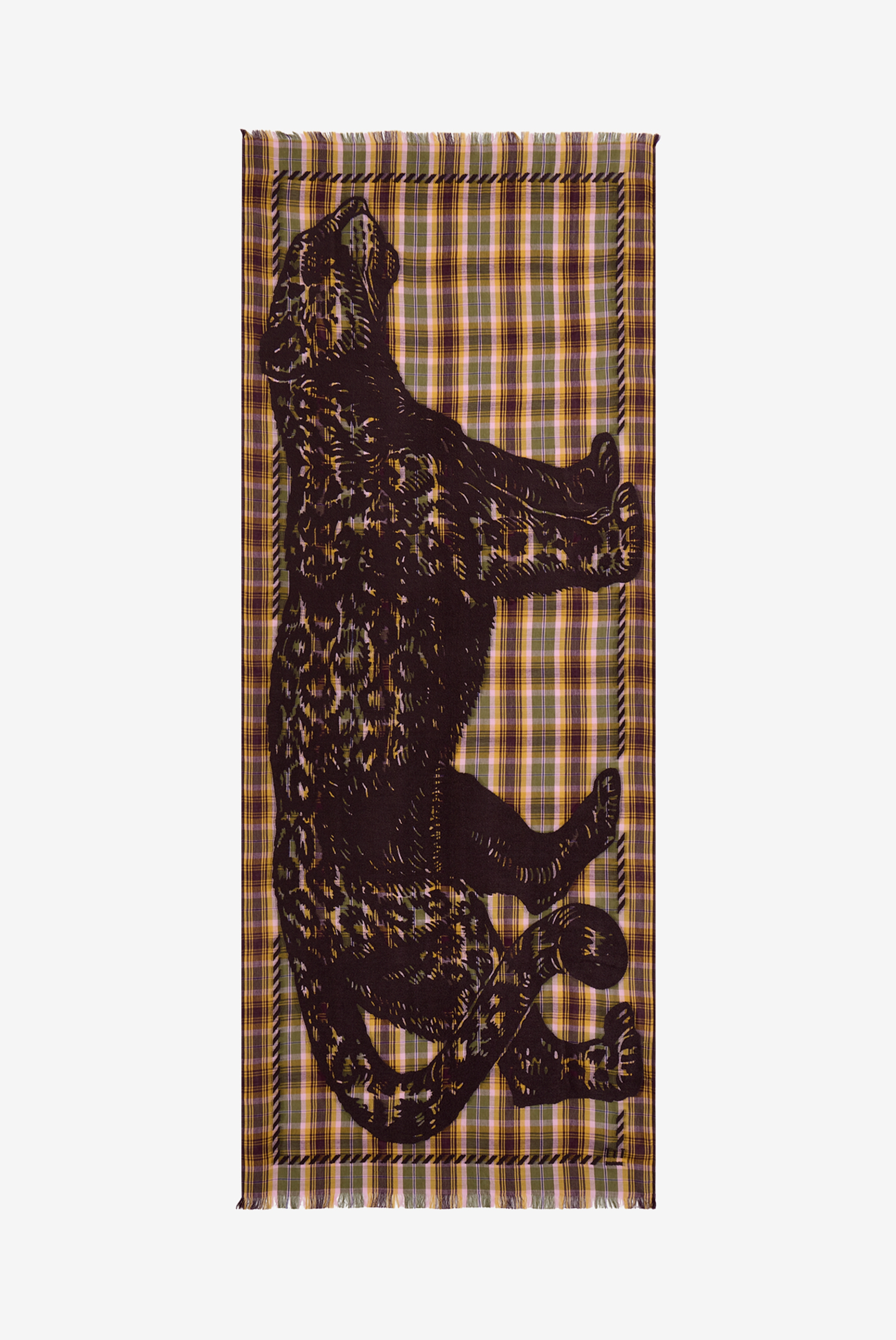 Bufanda 80 - 3d - Gommery - Marrón dorado