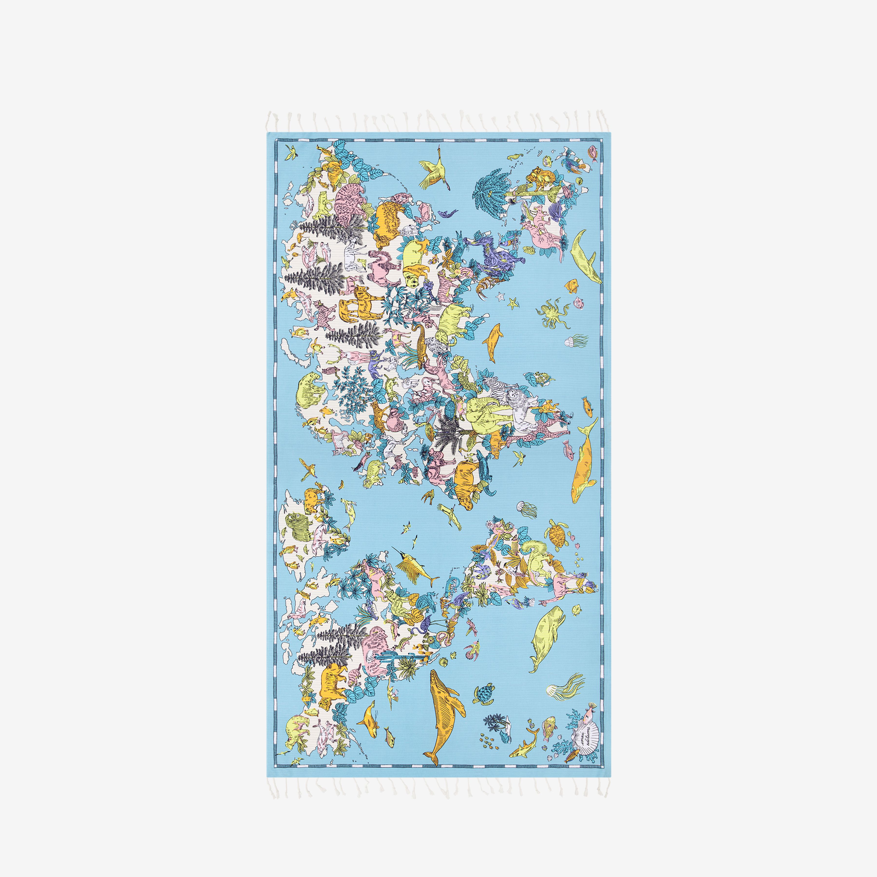 Fouta Towel 100 - Atlas - Bleu