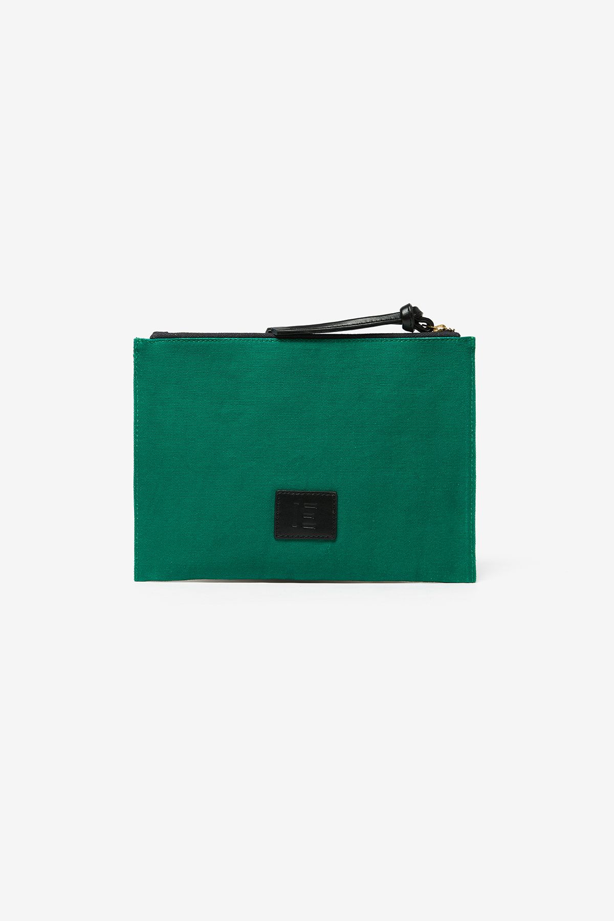 Embroidered Pouch - Poseidon - Green