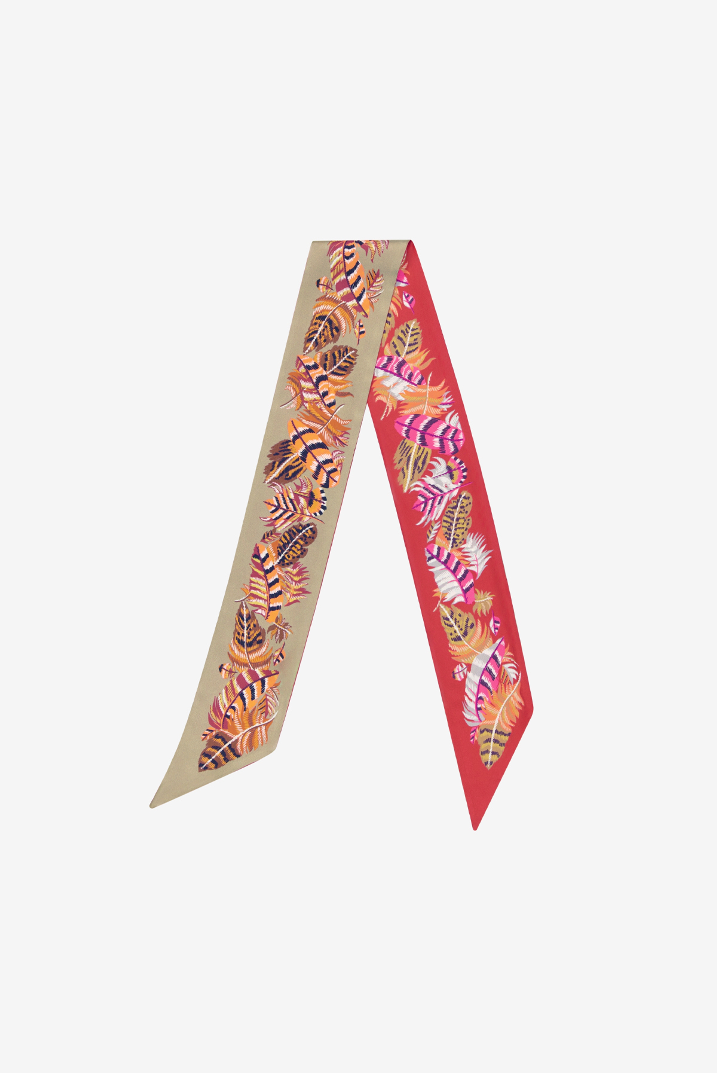 Lavaliere 120 - Plumes - Rot