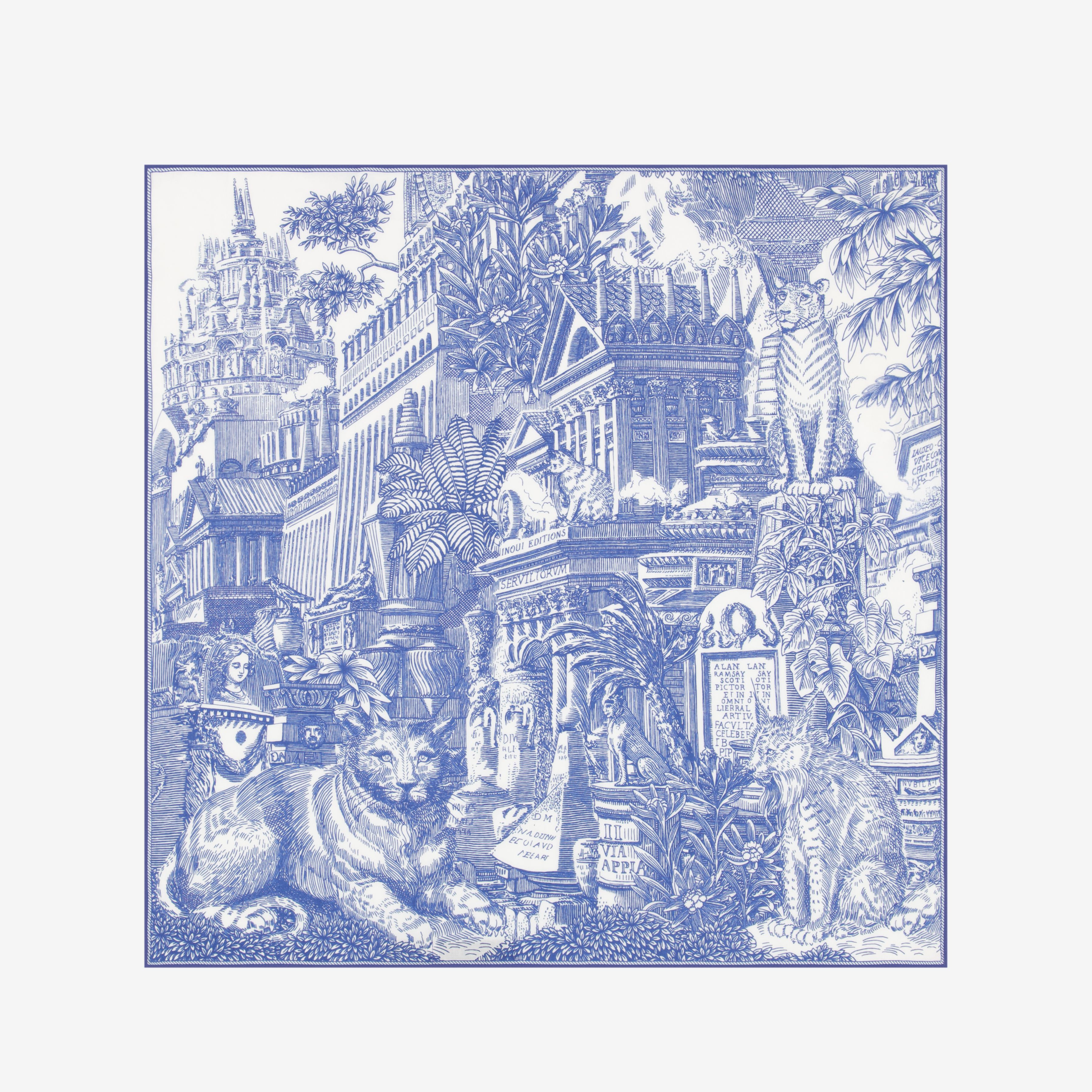 Carré 65 - Piranesi - Bleu