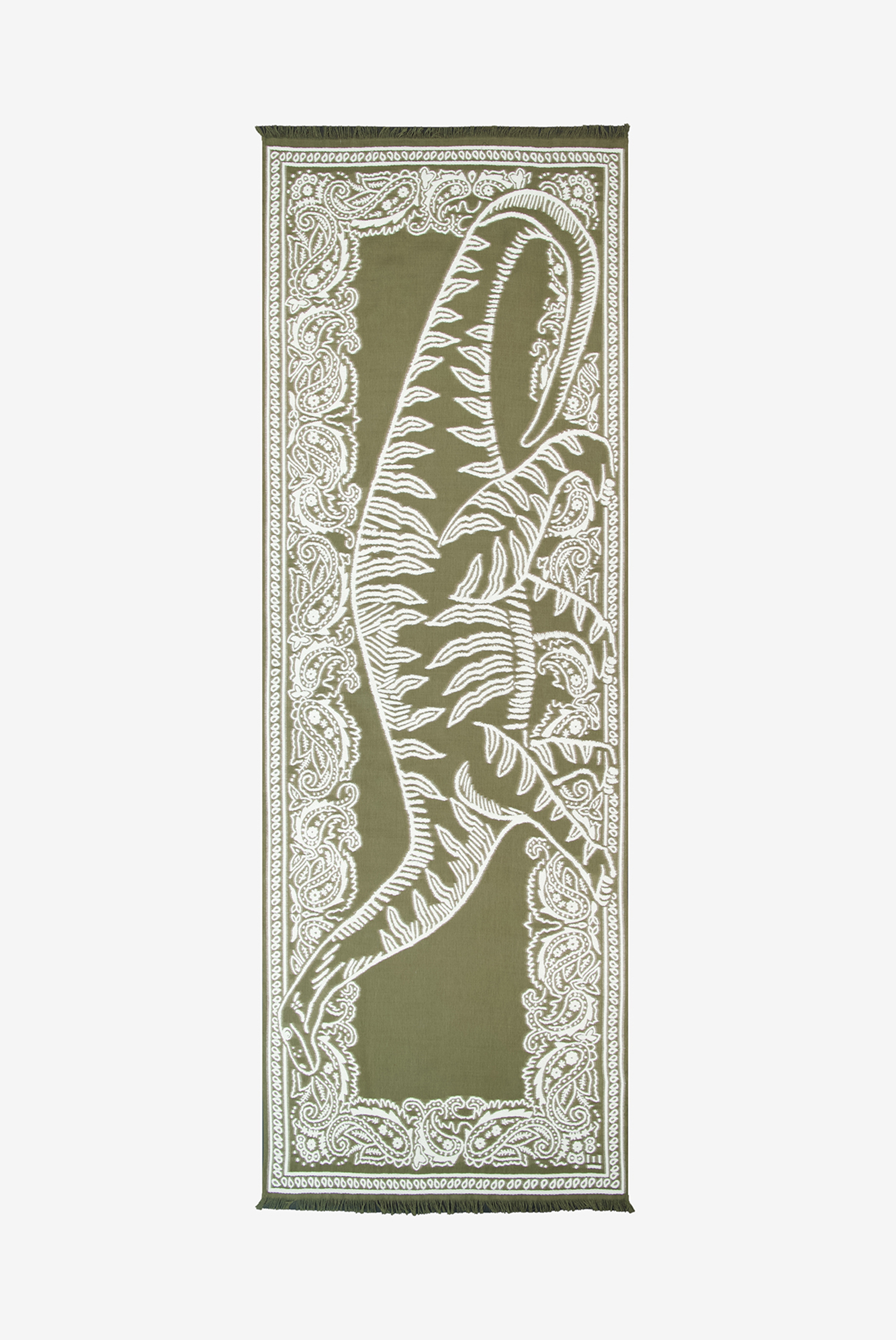 Scarf 70 3D - Dino - Khaki