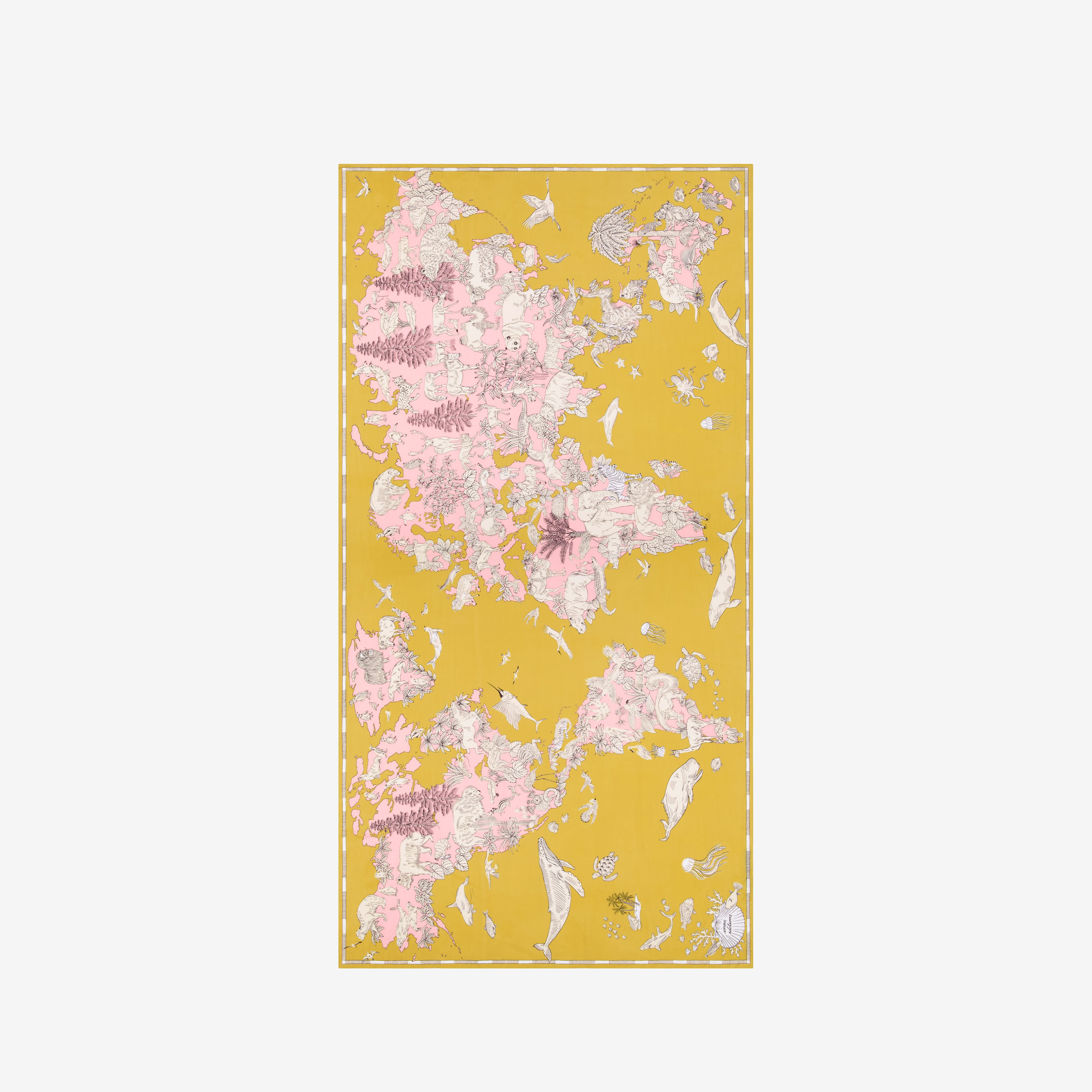 Scarf 100 - Atlas - Yellow