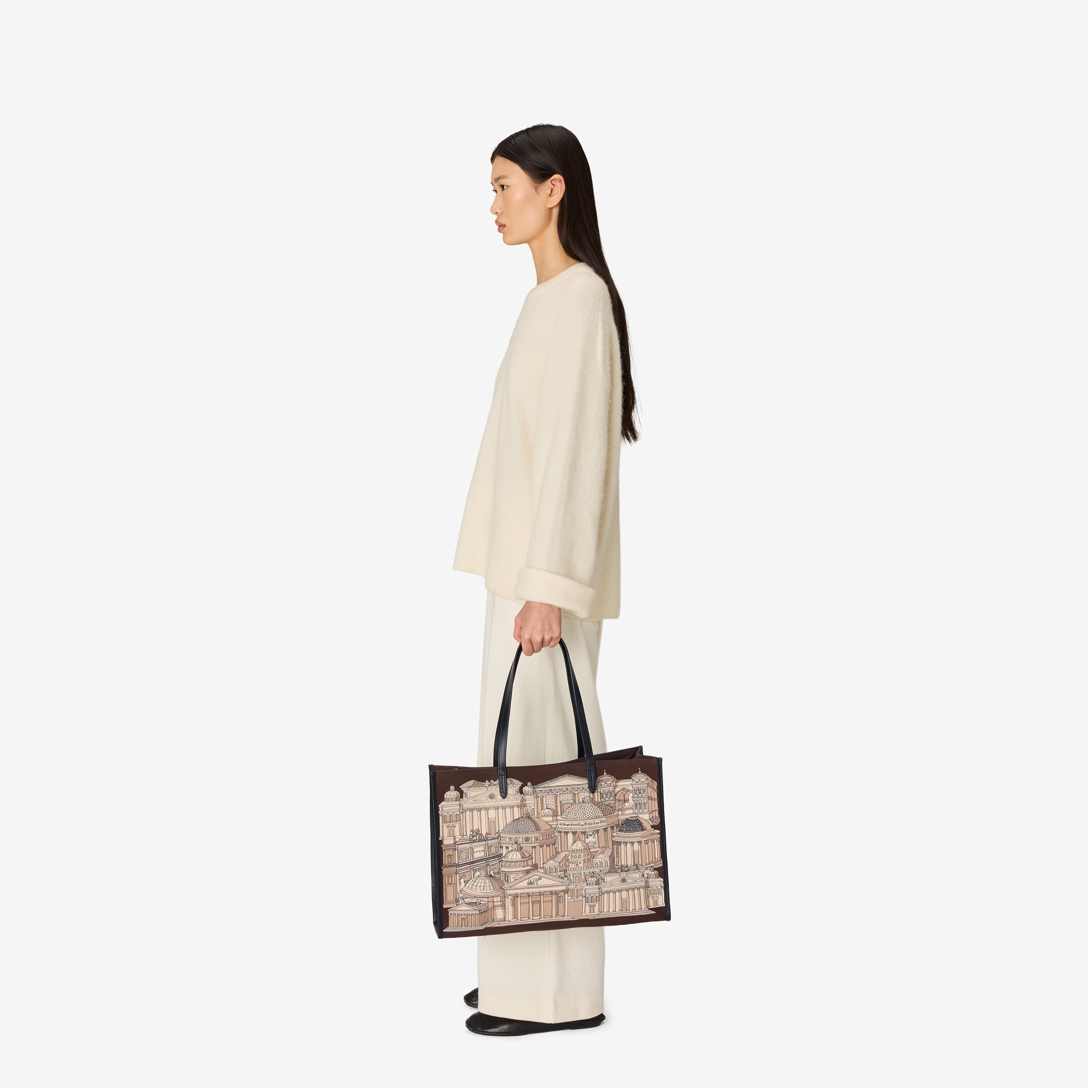 Shopping Bag - Rome - Brown