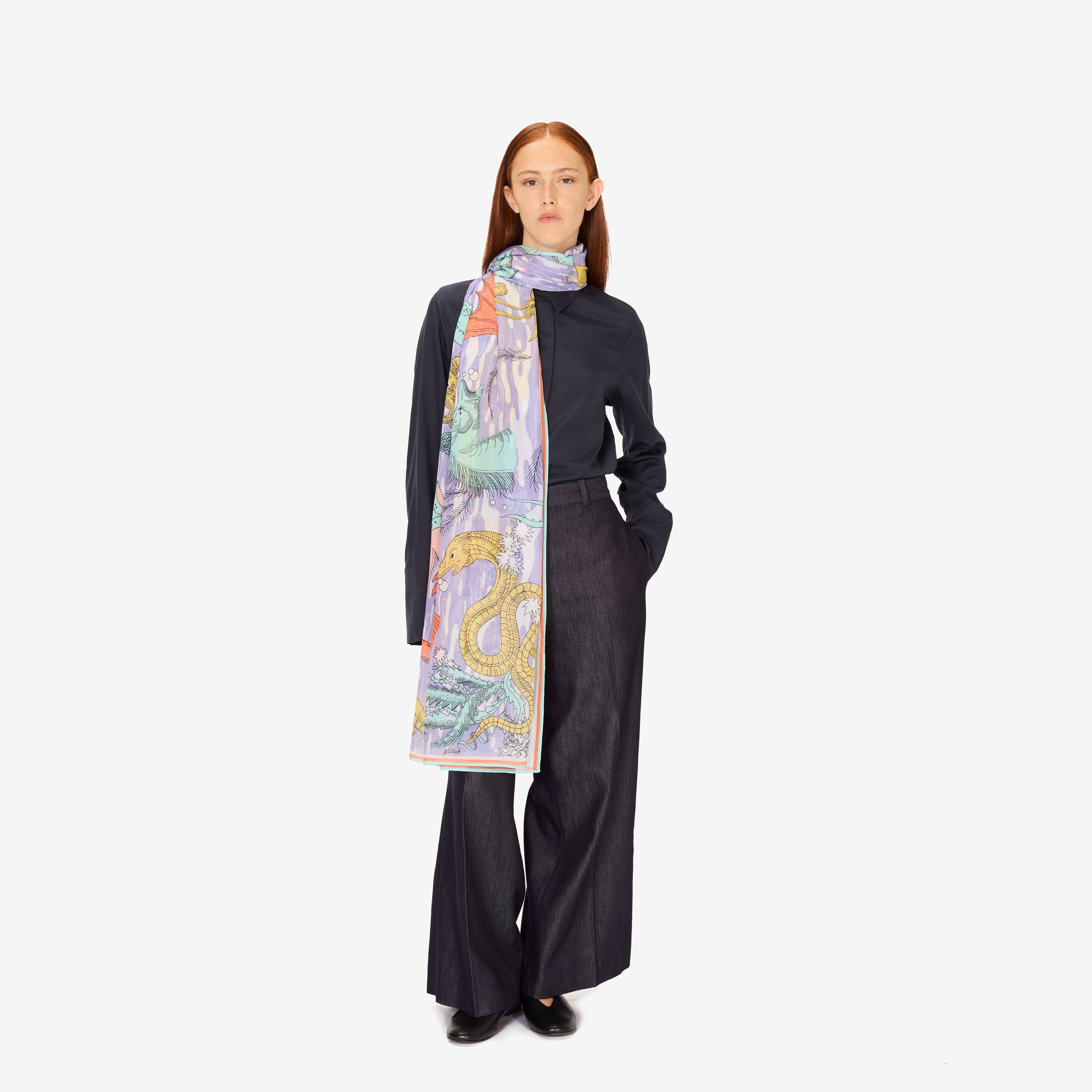 Scarf 100 - Fantastique - Pastel