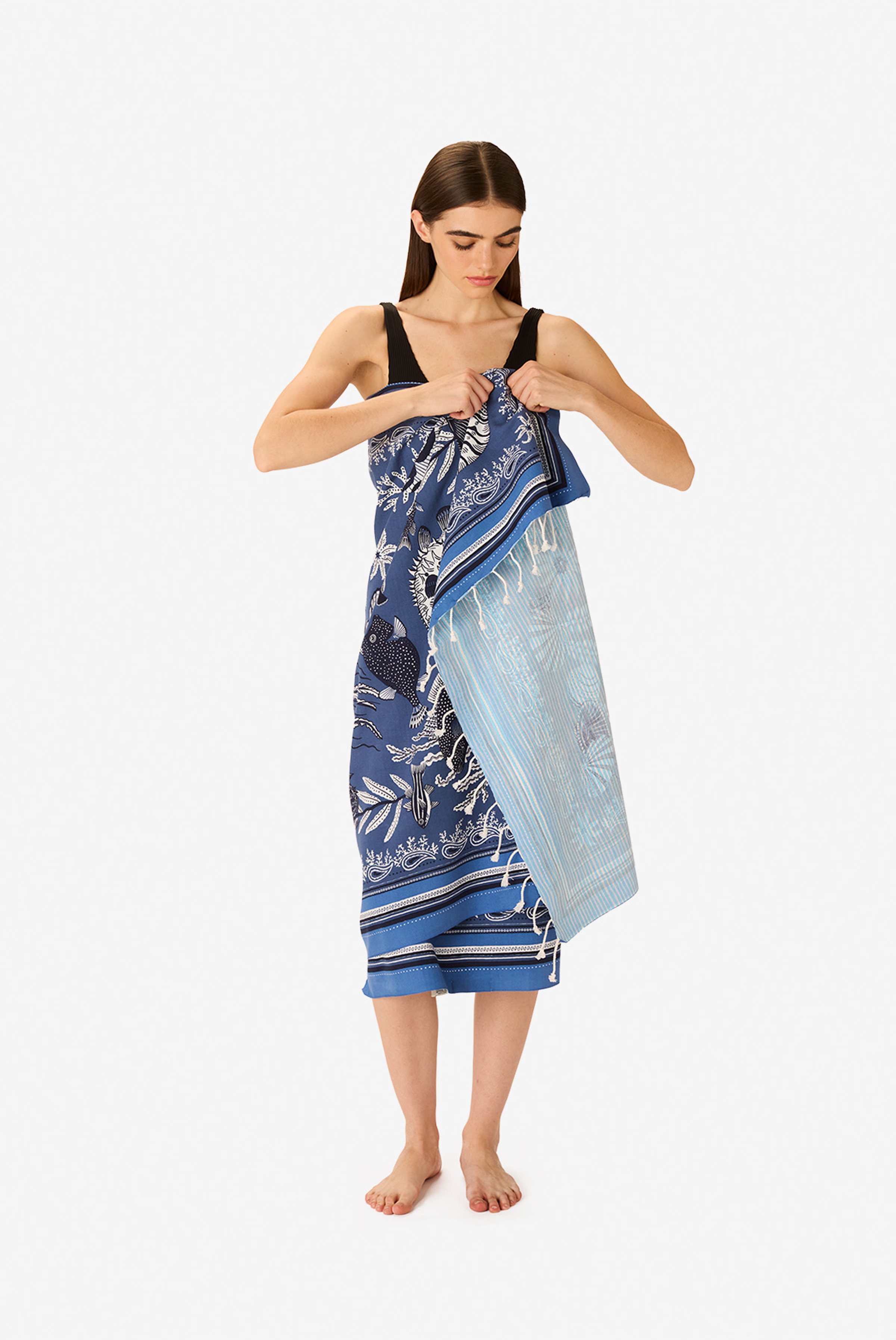 Toalla Fouta 100 - Neptune - Azul