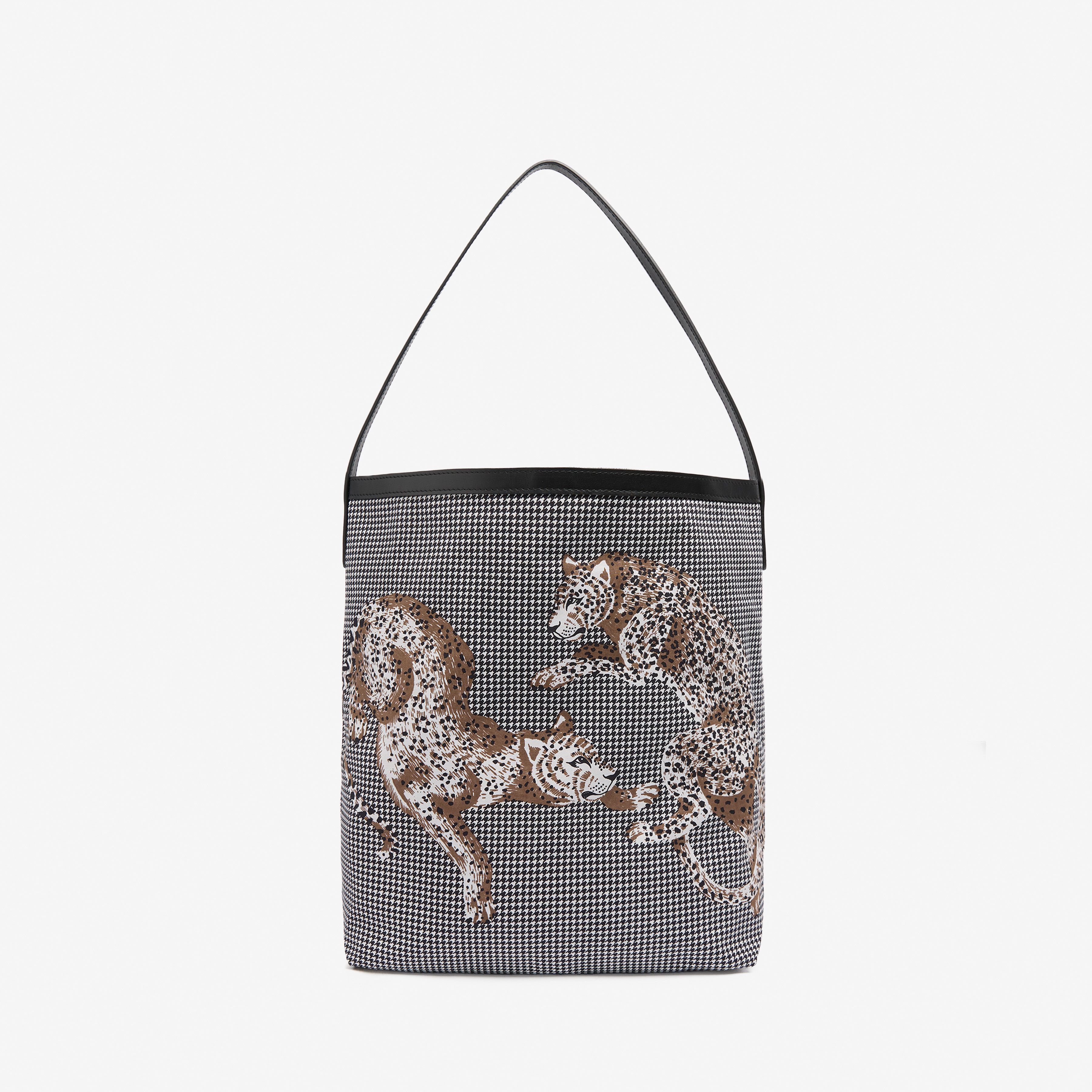 Campus Bag - Jorgen Houndstooth - Black