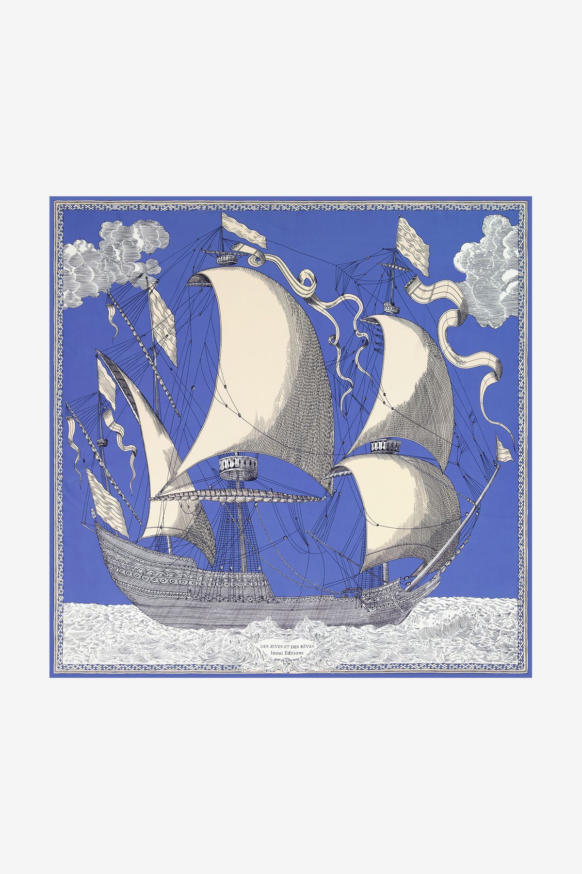 Square 130 - Des Rives et Des Reves - Blue