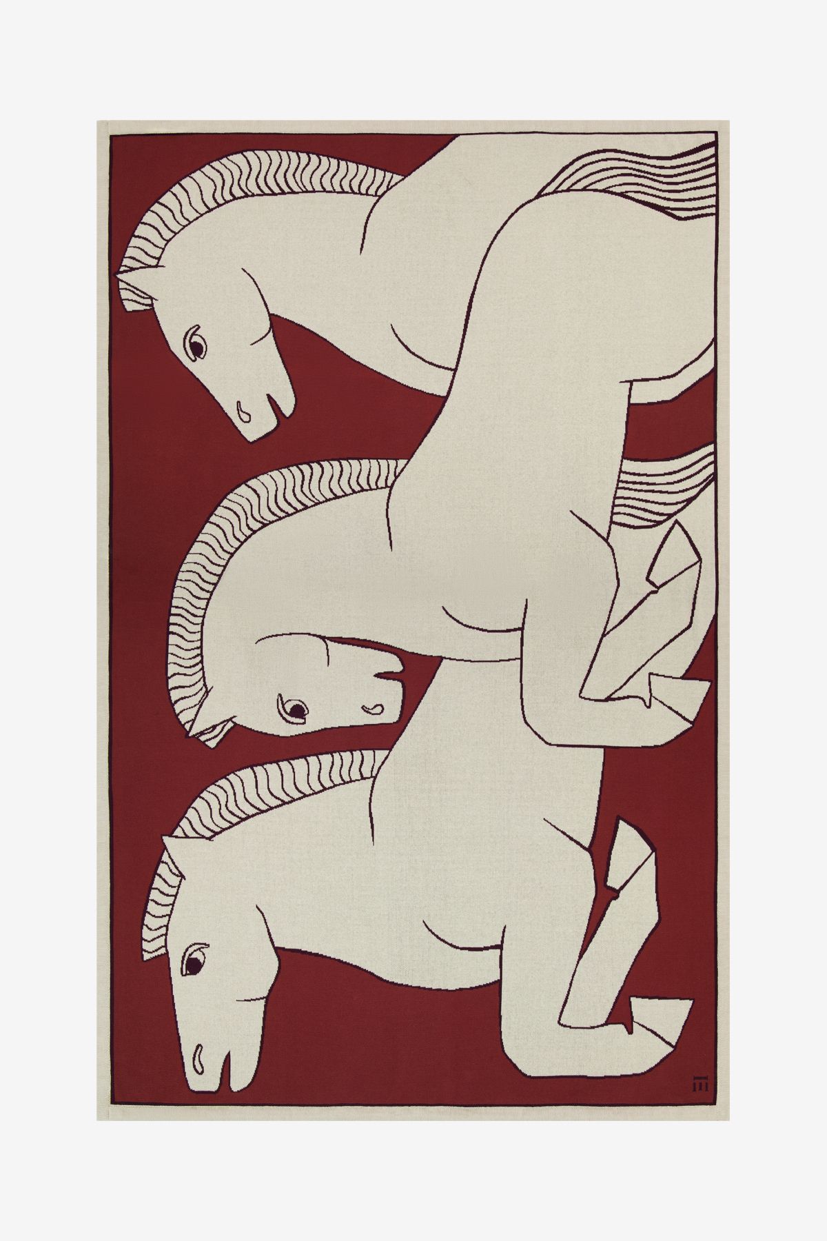 Blanket 130 - Cavale - Burgundy
