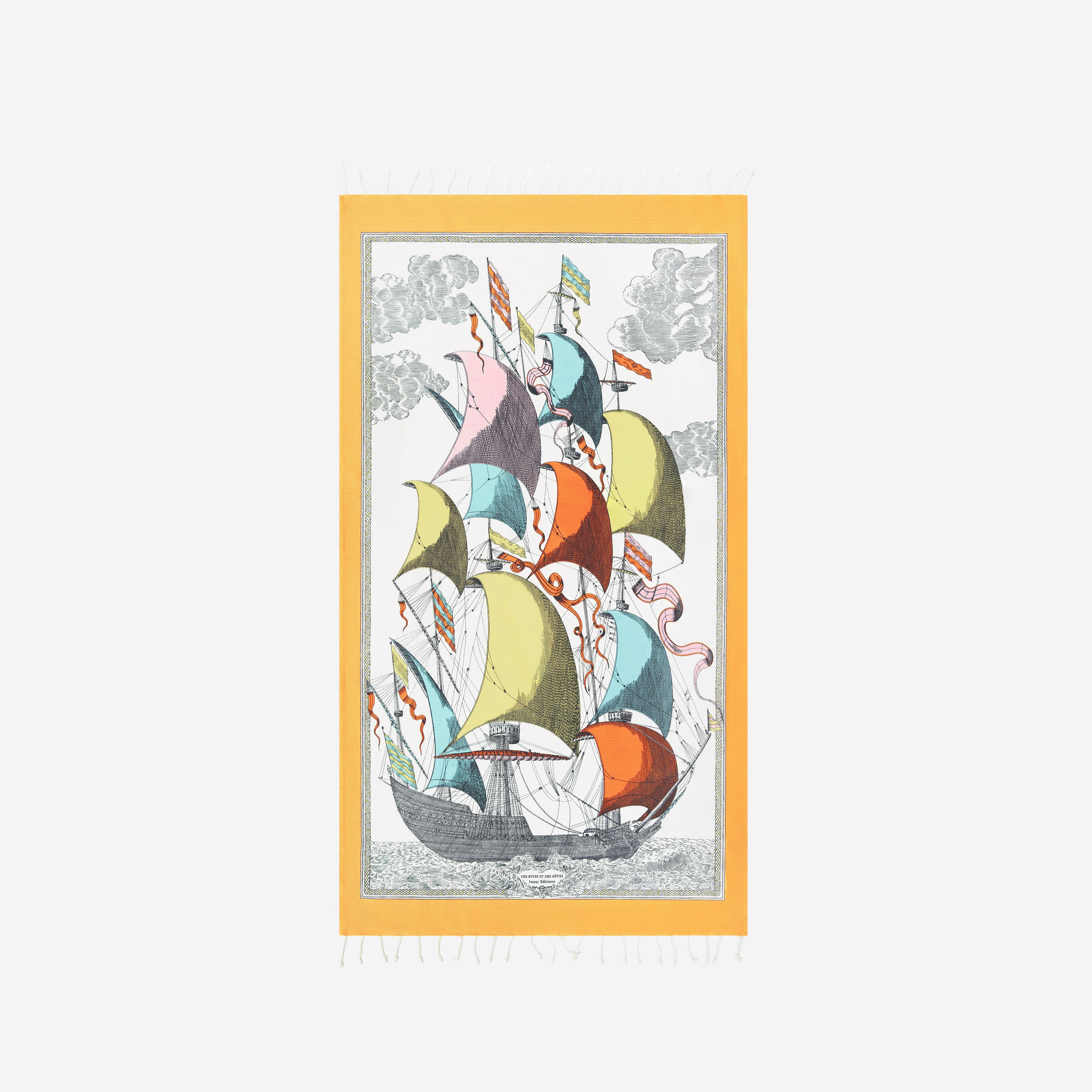 Toalla Fouta 100 - Des Rives Et Des Reves - Multicolor