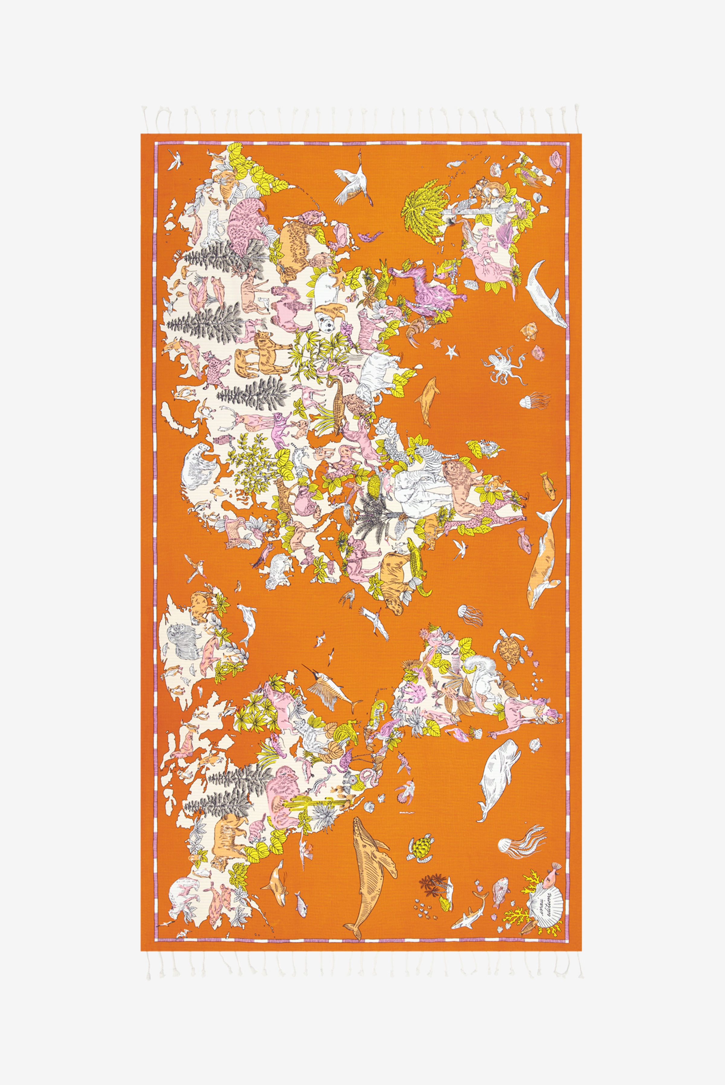 Fouta Towel 100 - Atlas - Orange