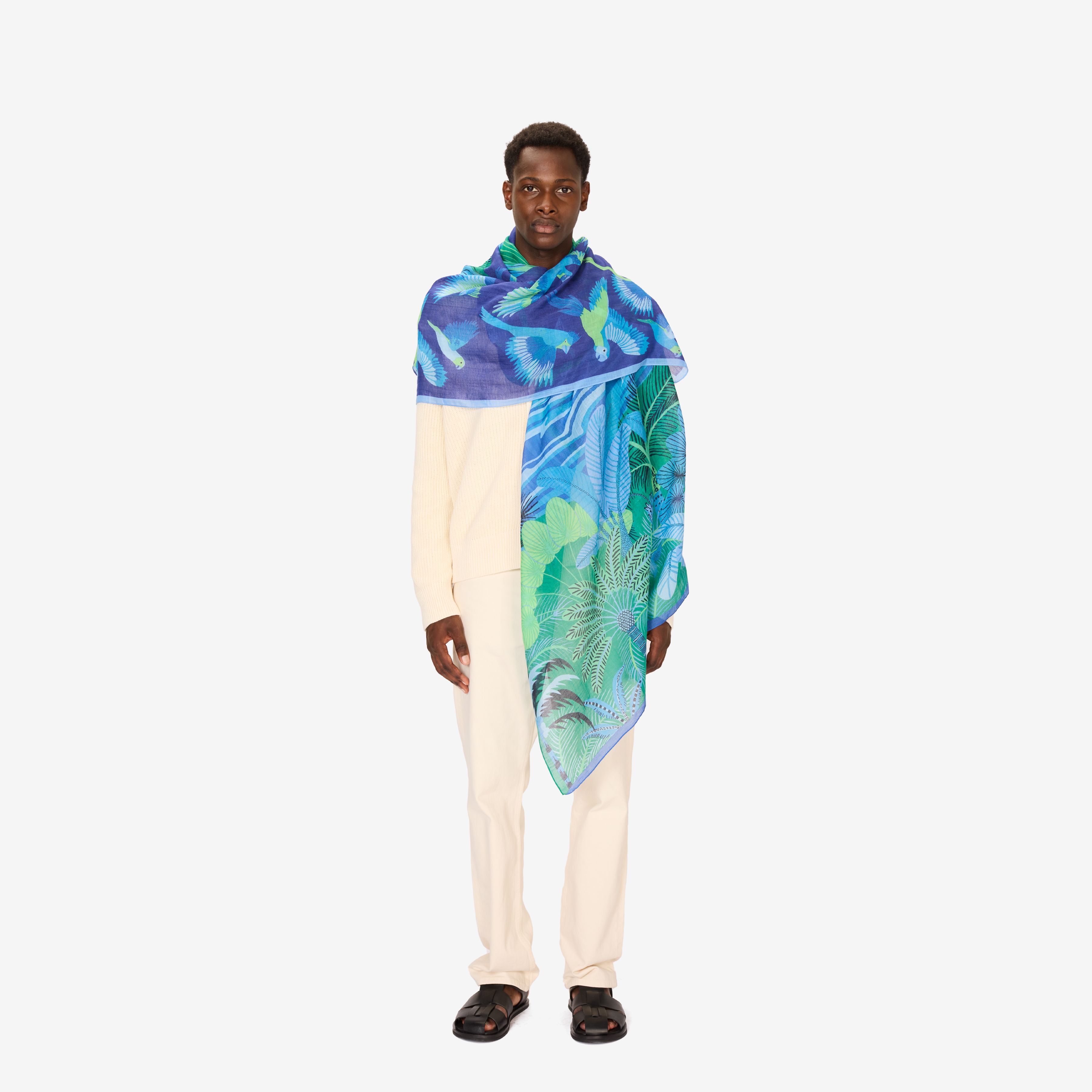 Scarf 100 - Rio - Emerald