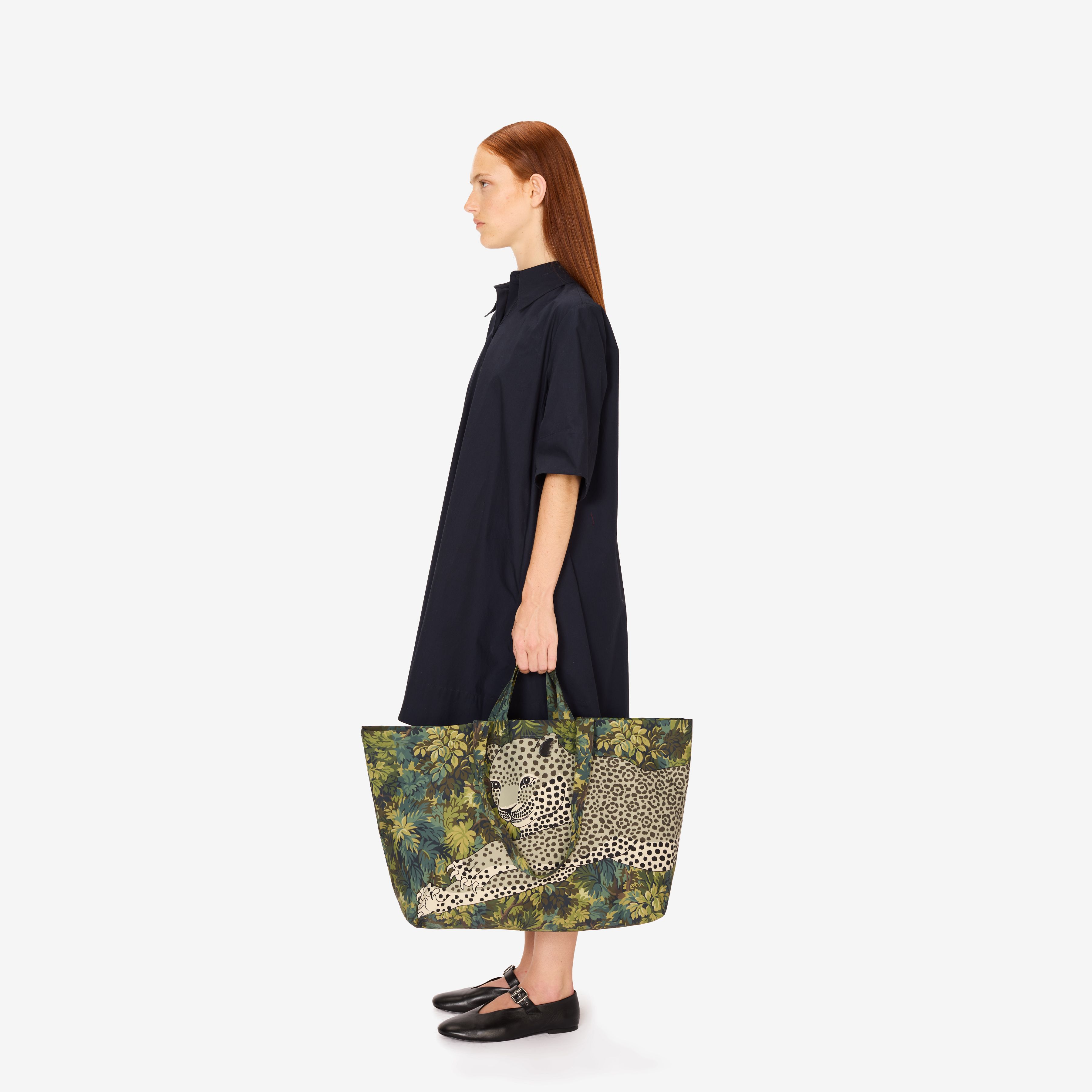 Maxi Shopper Bag - Mike - Khaki
