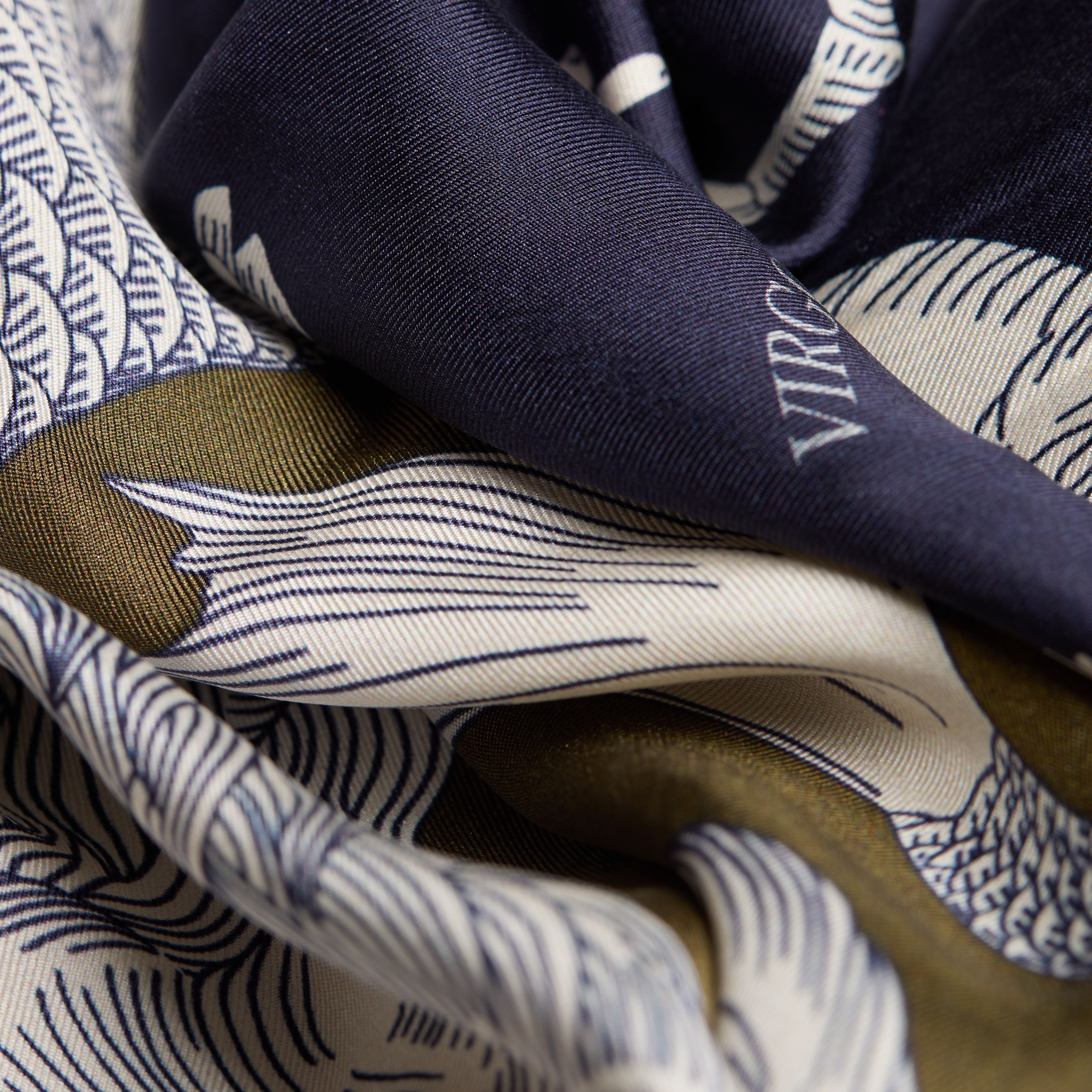 Square 100 - Astrologie - Navy - Khaki