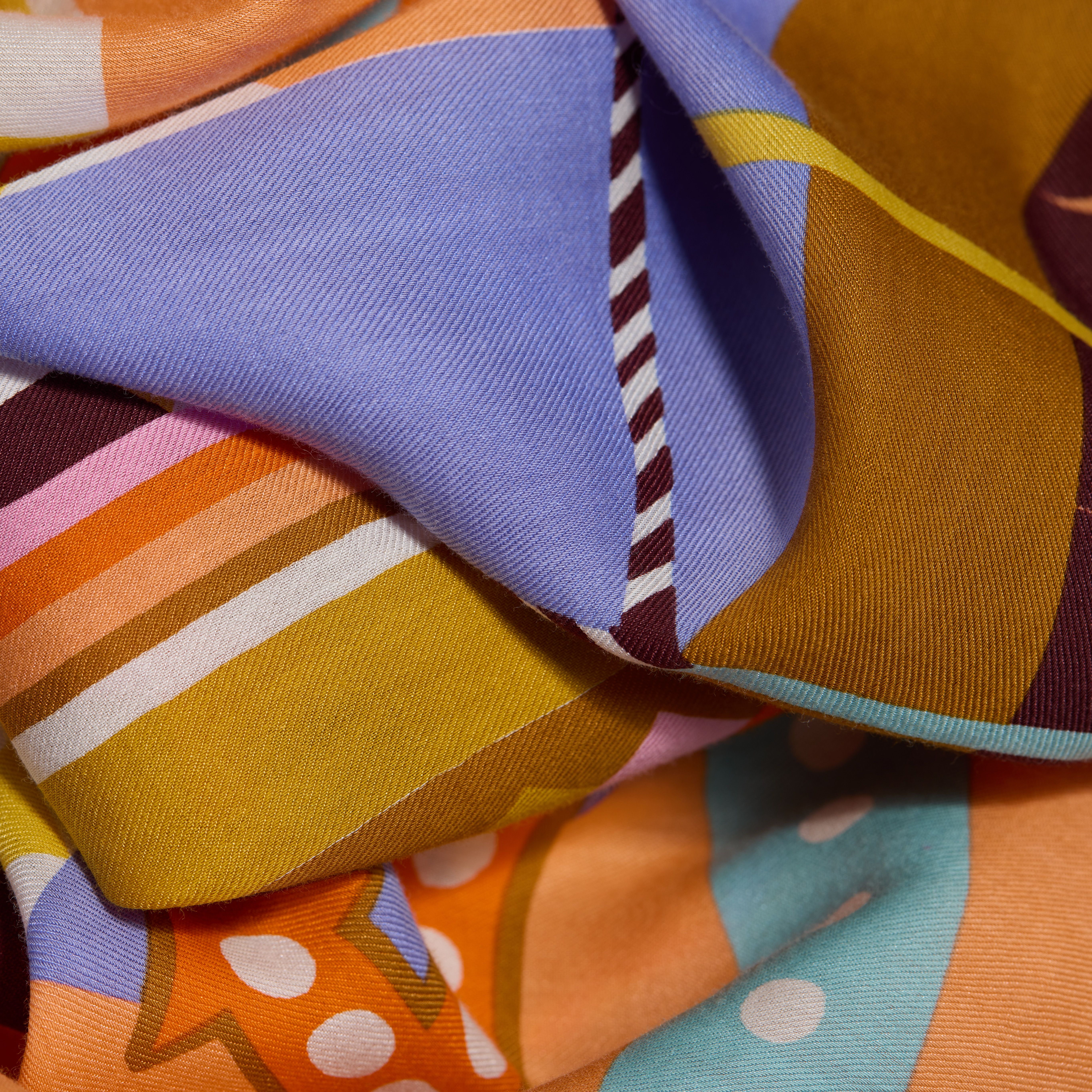 Scarf 100 - Rollercoaster - Pastel