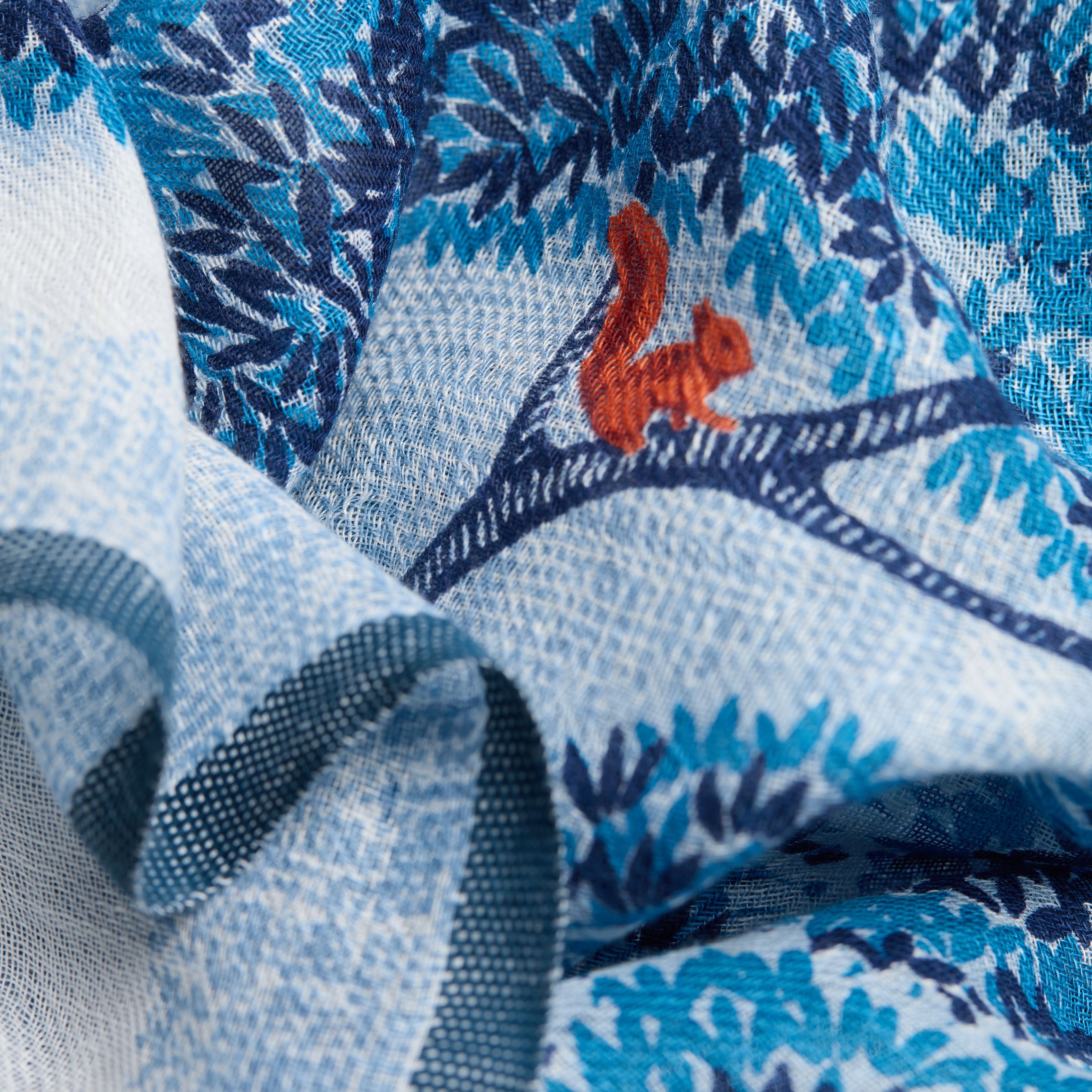 Scarf 70 - Ambroise - Duck Blue